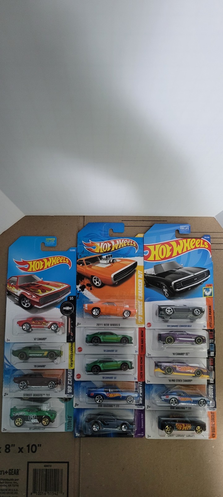 Hot Wheels 1:64 Diecast muscle car Lot Unopened includes assorted models Hot Wheels 1:64 Diecast muscle car Lot Unopened includes assorted models