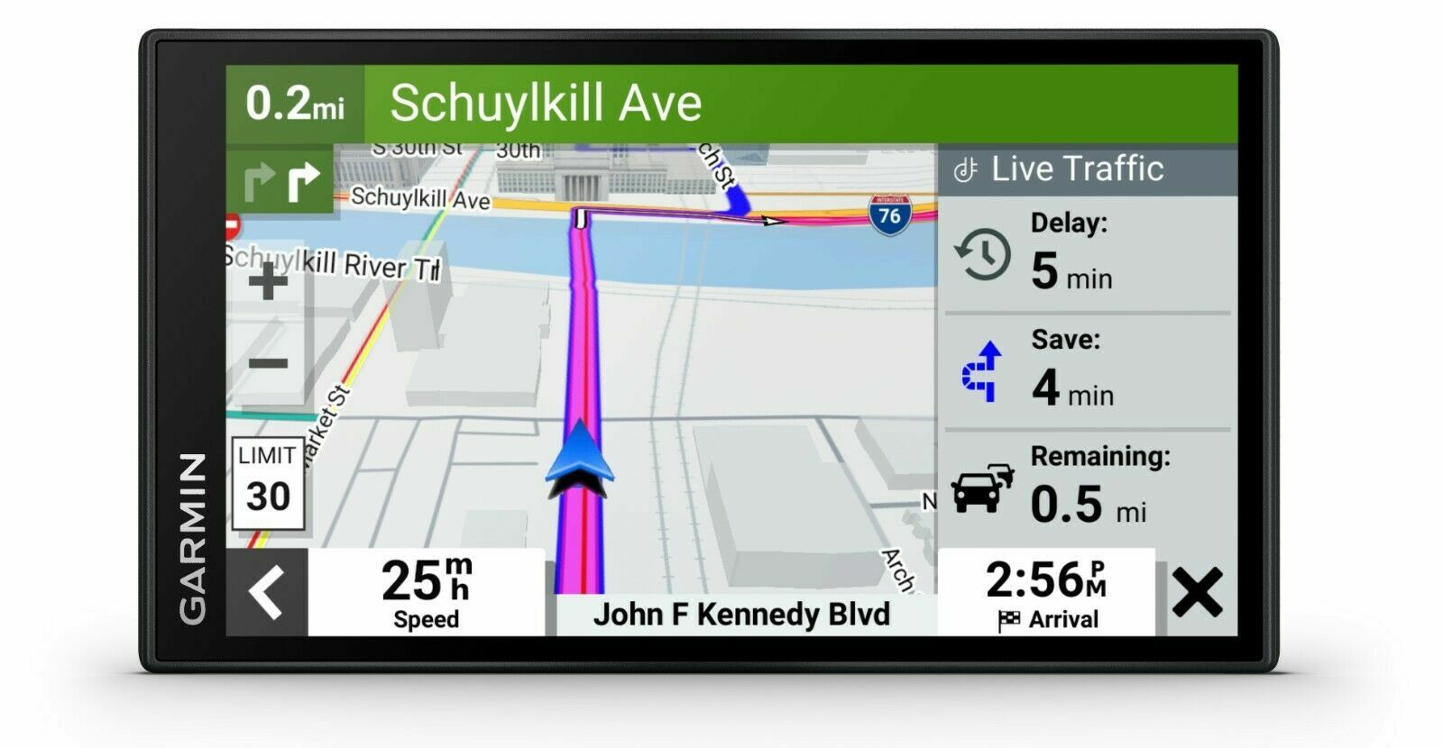 Garmin DriveSmart 66 Auto GPS North American Maps and 6