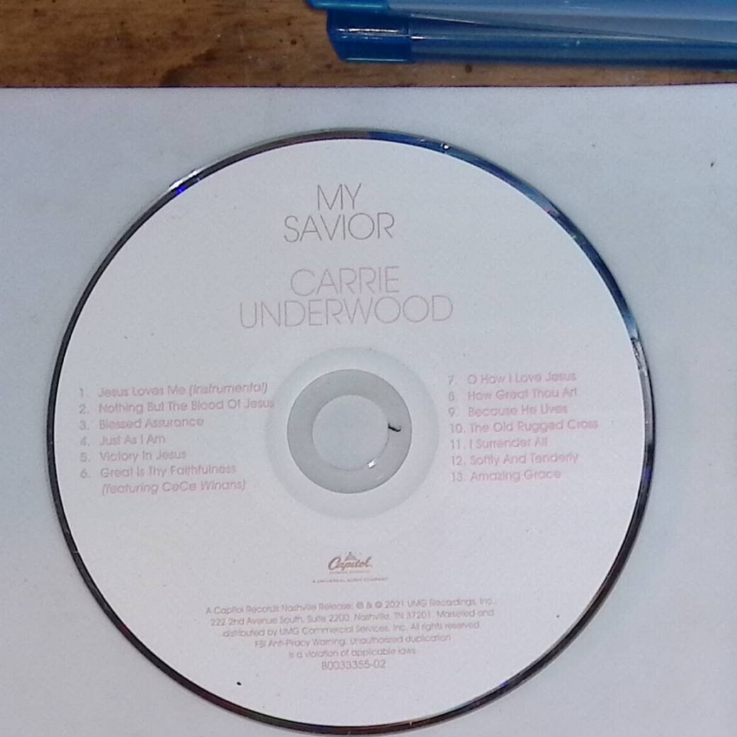Carrie Underwood My Savior Capitol CD Tested and Works