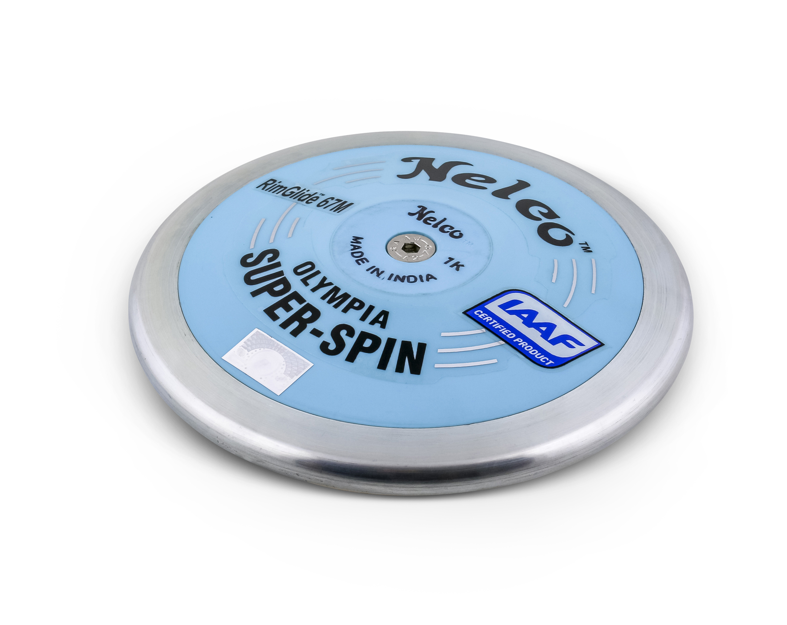 Nelco Discus Competition Olympic Super Spin Throwing Discus 1.00kg to 2.00kg - IAAF