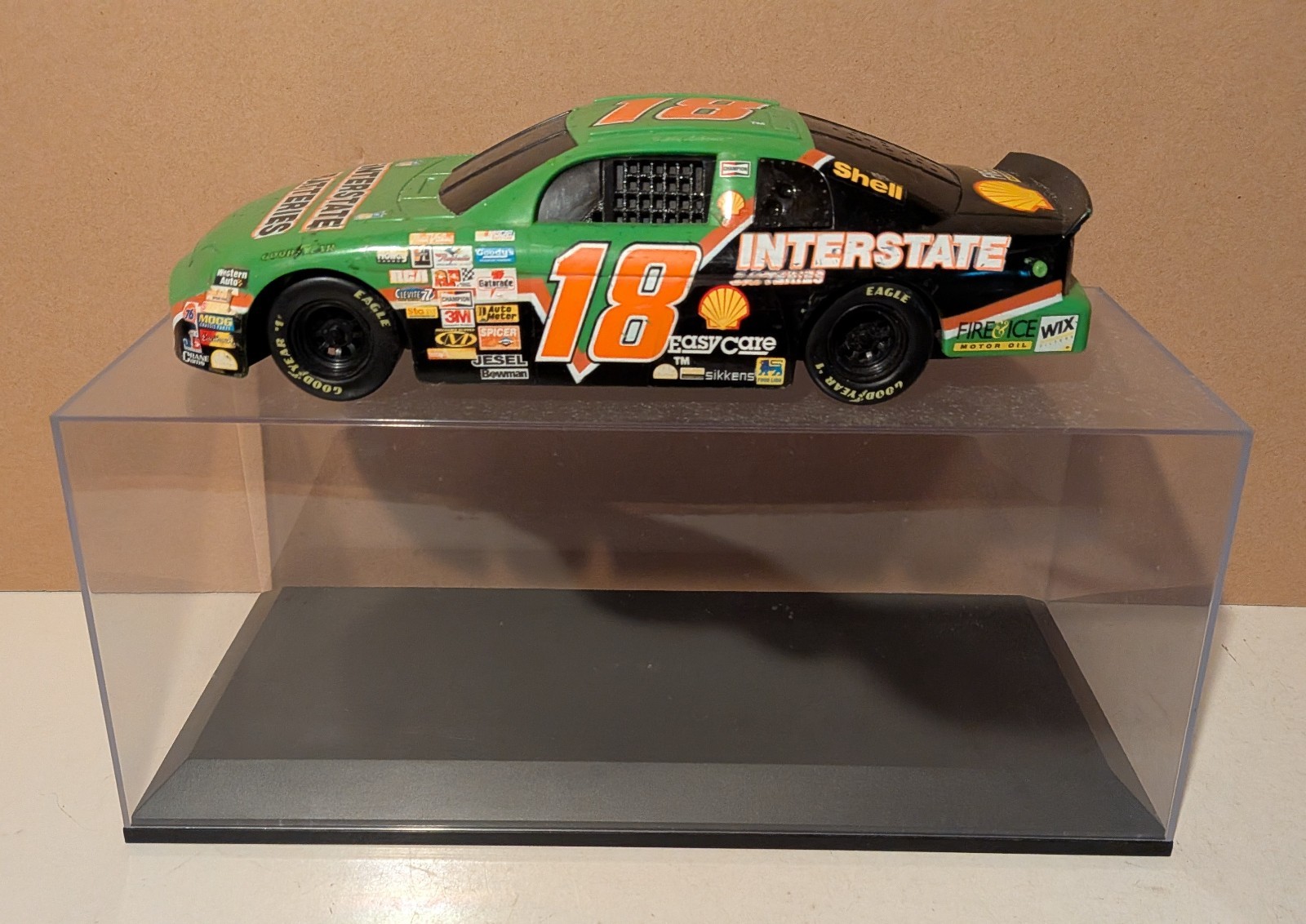 1997  Bobby Labonte #18 Interstate Batteries 1:18 Scale Redine with Display Case