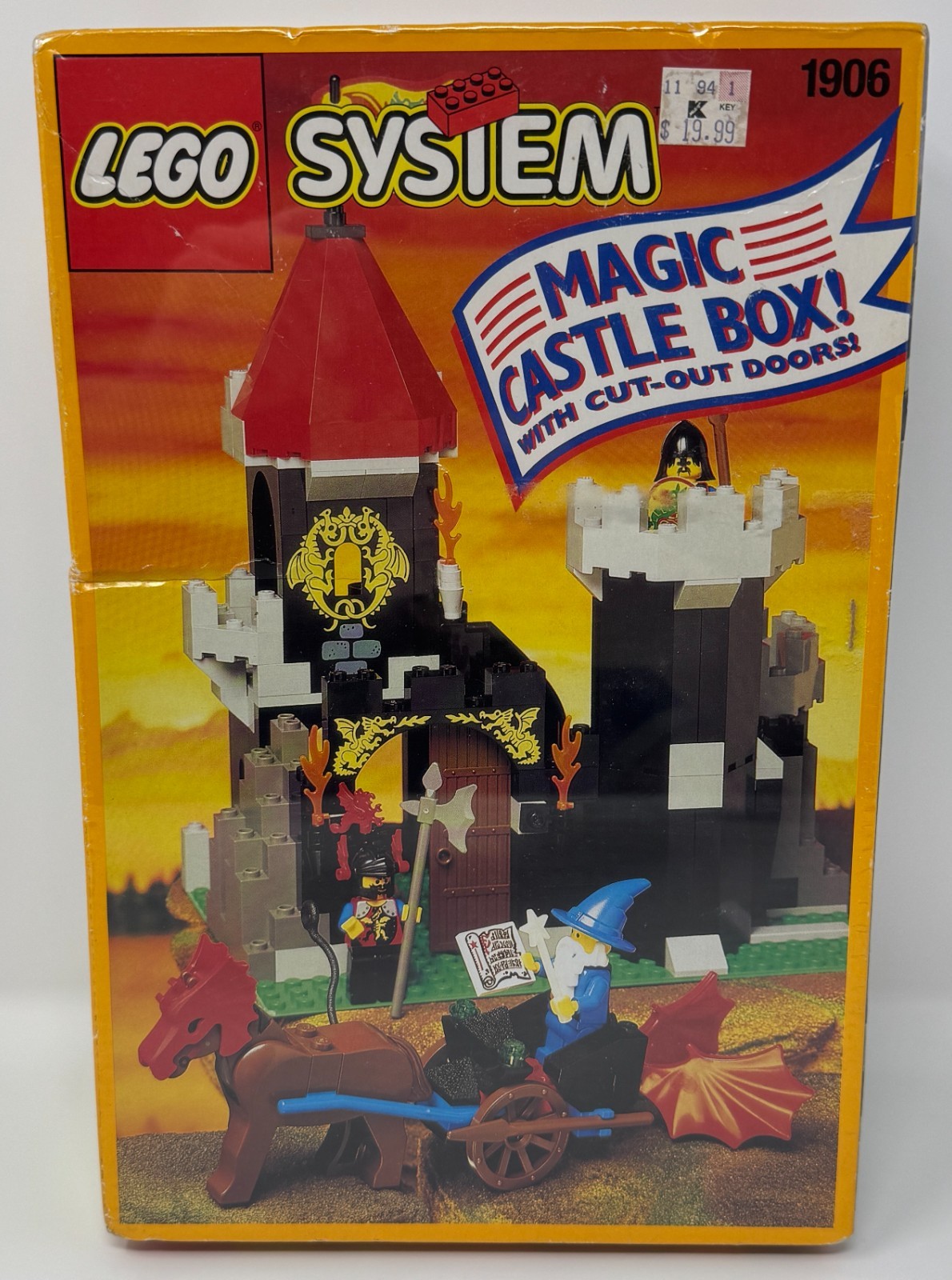 Lego #1906 Majisto's Tower Castle Dragon Knights 1994