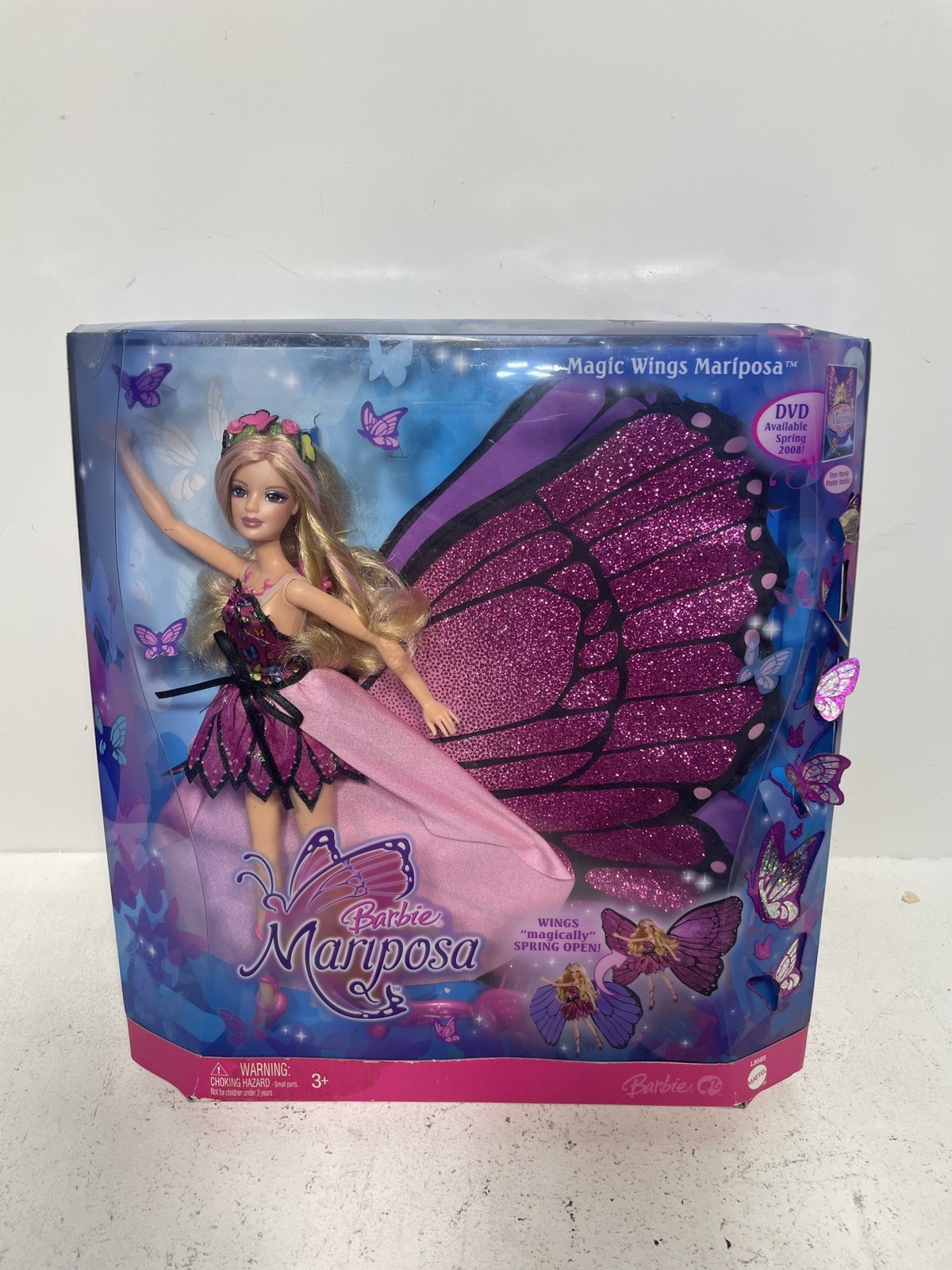 2007 Mattel Barbie Mariposa L8585 Magic Wings 2007 Mattel Barbie Mariposa L8585 Magic Wings