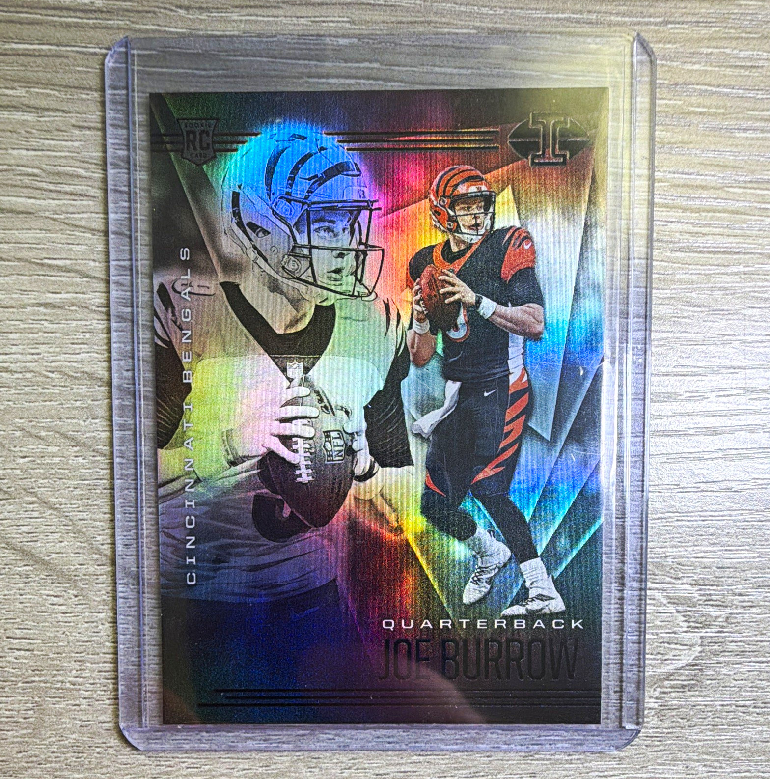 Panini Illusions 2020 Joe Burrow Rookie Base Set Card #5 Cincinnati Bengals Panini Illusions 2020 Joe Burrow Rookie Base Set Card #5 Cincinnati Bengals