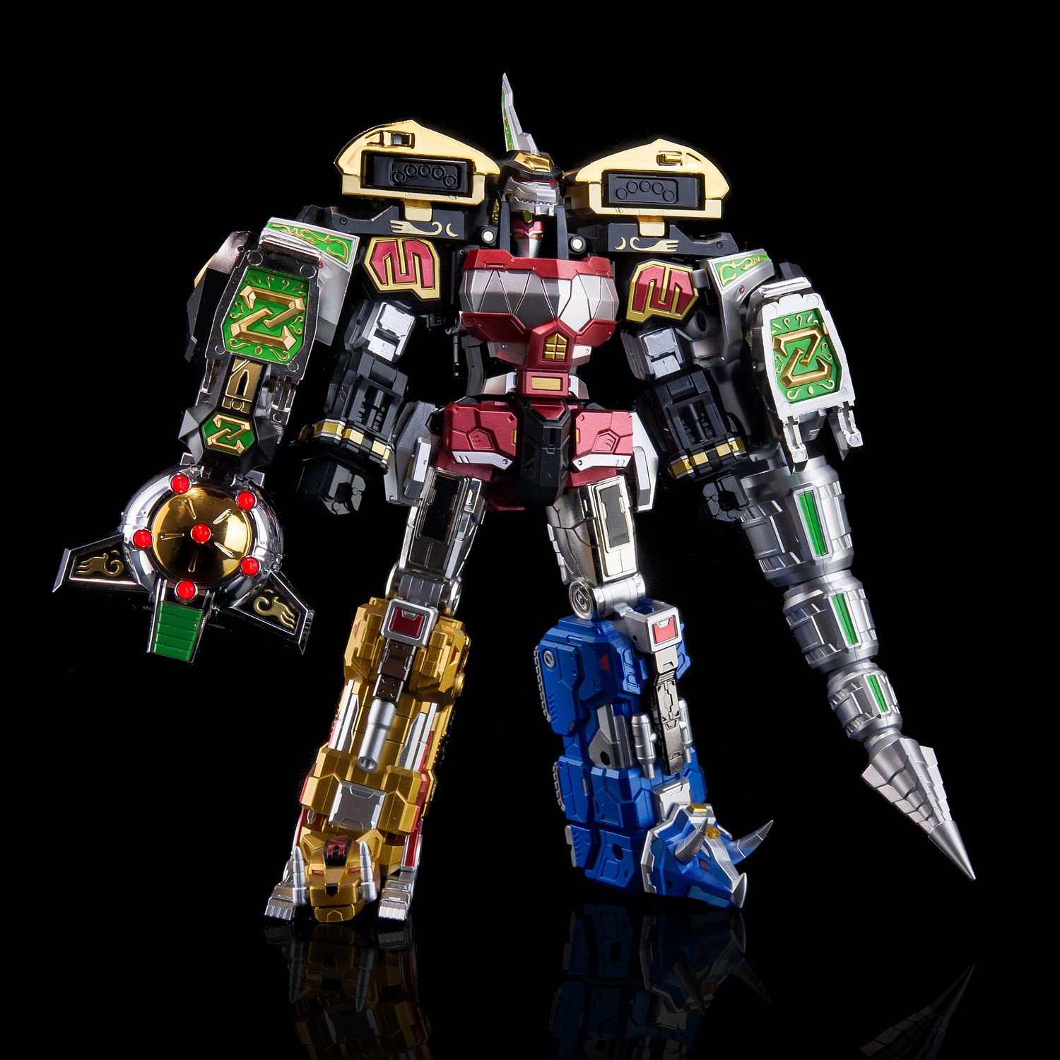 Mighty Morphin Power Rangers Dragon Caesar Megazord transformable Metal Toy Gift Mighty Morphin Power Rangers Dragon Caesar Megazord transformable Metal Toy Gift