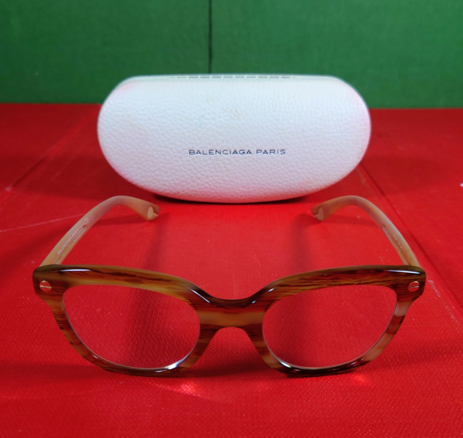 Balenciaga BAL 0087 UI4 47mm  Cat Eye Frames Italy, W/Original Case