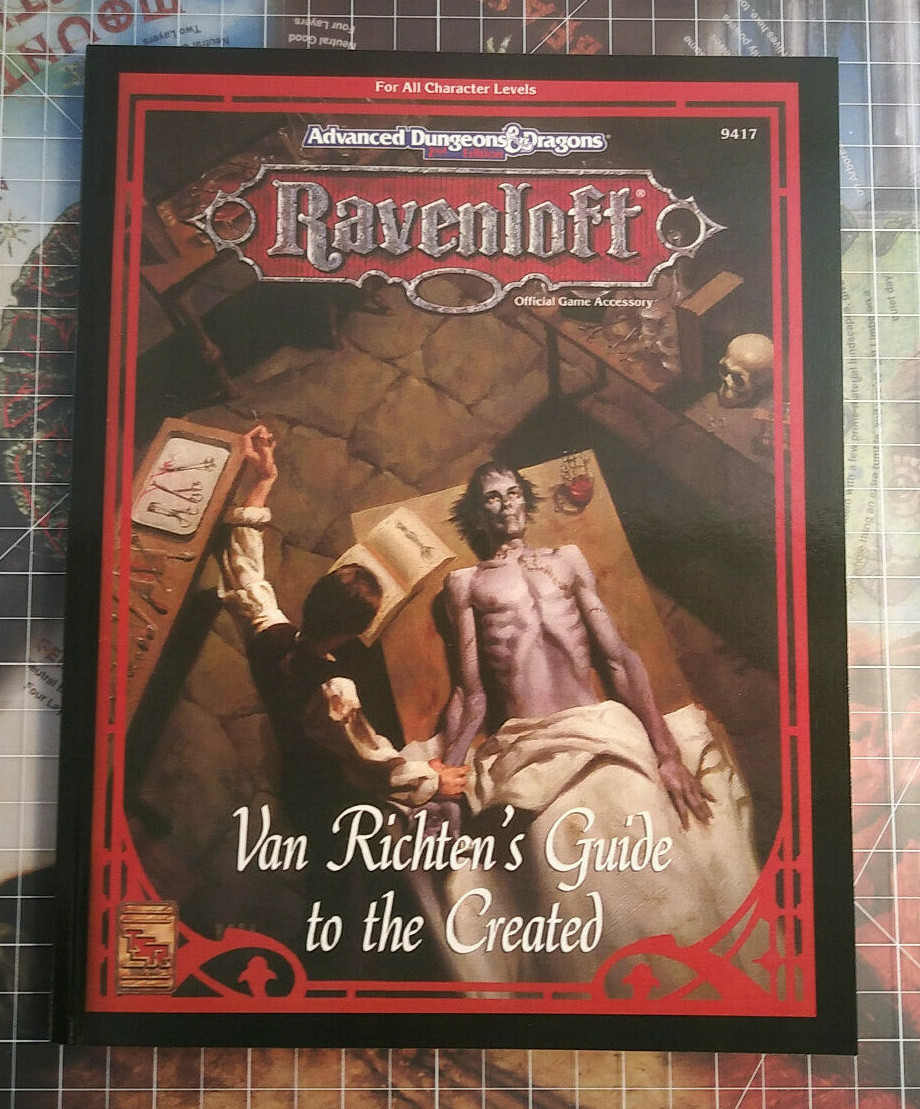 RR8 Van Richten's Guide to the Created - Ravenloft - Dungeons & Dragons