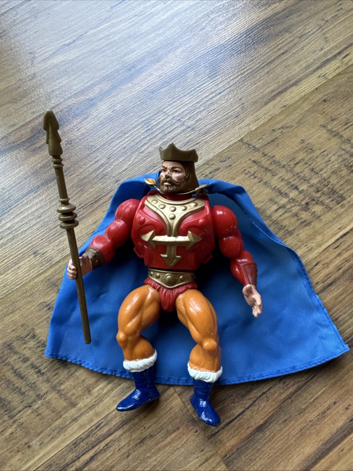 Vintage 1987 King Randor Masters of the Universe MOTU Complete