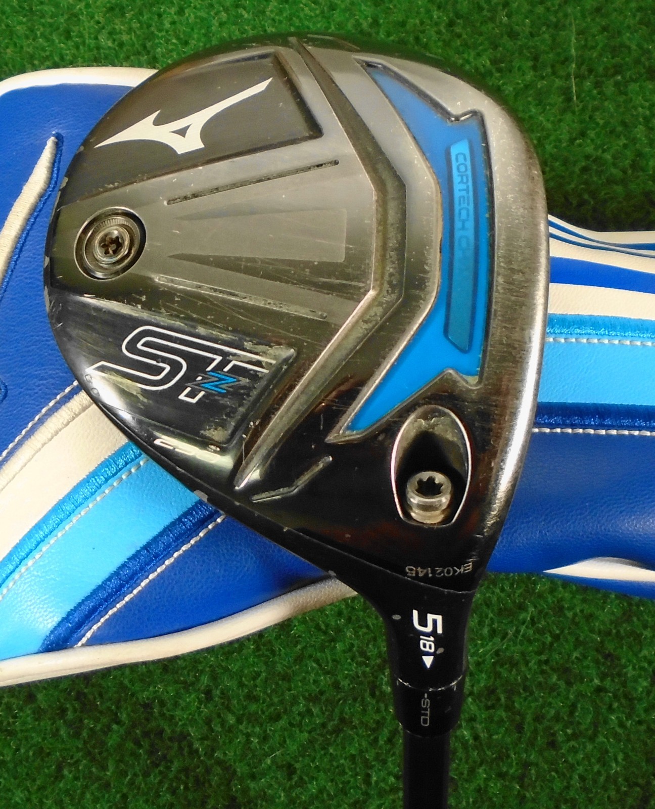 Used Mizuno ST-Z 230 18* 5 Fairway Wood, Mitsubishi Kai\'li 70 S Stiff, Cover