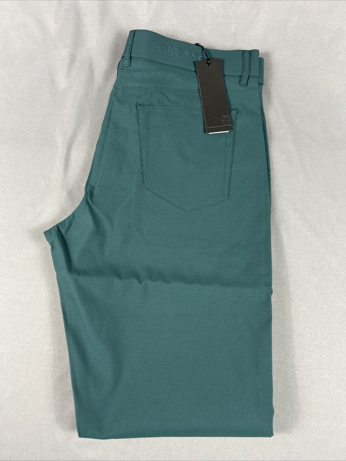 Greyson Golf Pants Wainscott Trousers 34 x 32 Forest Green Polyester MSRP $198