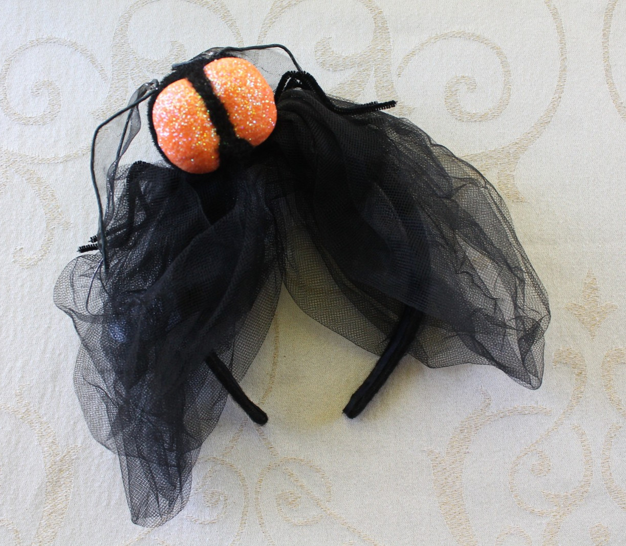Fly Halloween Costume Headband VTG Y2K Halloween Accessory Gothic Fascinator Fly Halloween Costume Headband VTG Y2K Halloween Accessory Gothic Fascinator
