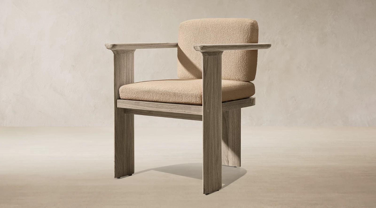RH Restoration Hardware Dune Arm Chair COVER Agora Sand $210 New RH Restoration Hardware Dune Arm Chair COVER Agora Sand $210 New