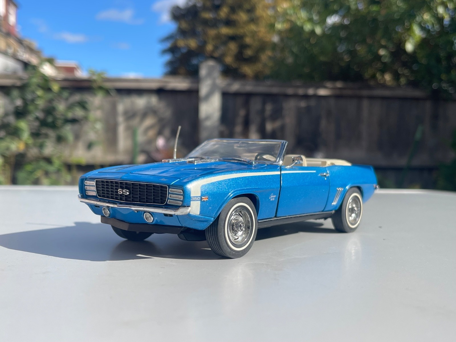 Danbury/Franklin Mint 1:24 1969 Chevrolet Camaro SS American classic model 118