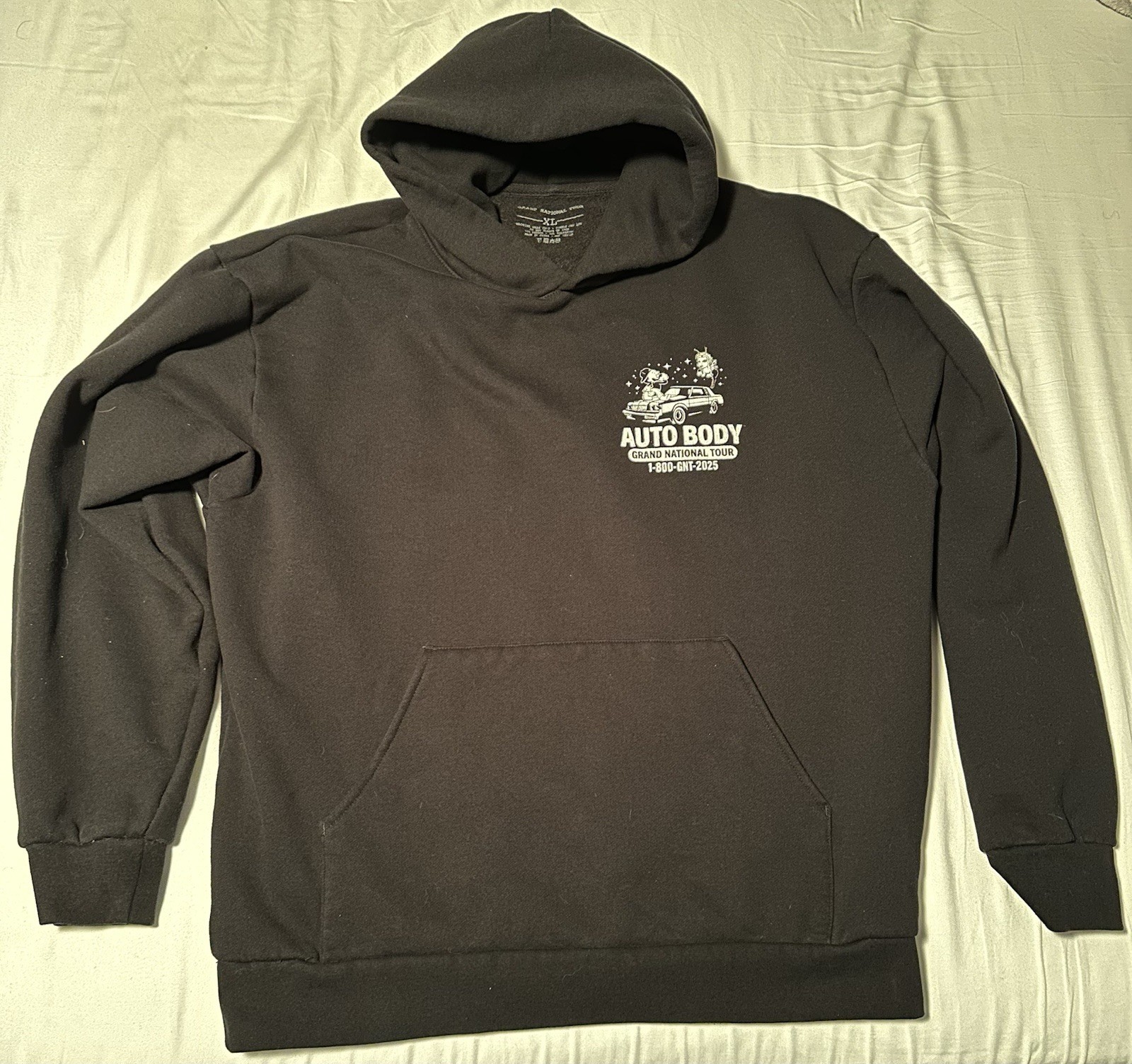 Kendrick Lamar Sza Hoodie XL Extra Large Grand National Tour Auto Body Rap 2025 Kendrick Lamar Sza Hoodie XL Extra Large Grand National Tour Auto Body Rap 2025