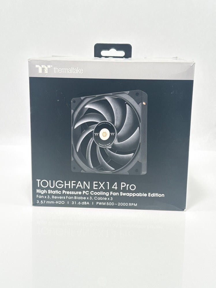 Thermaltake TOUGHFAN EX14 Pro 140mm PWM PC Cooling Fans 3 Pack