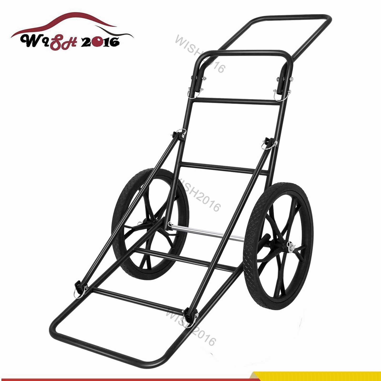 500 LBS Heavy-Duty Folding Deer Game Cart Hauler w/ 17'' Wheels Ergonomic Handle