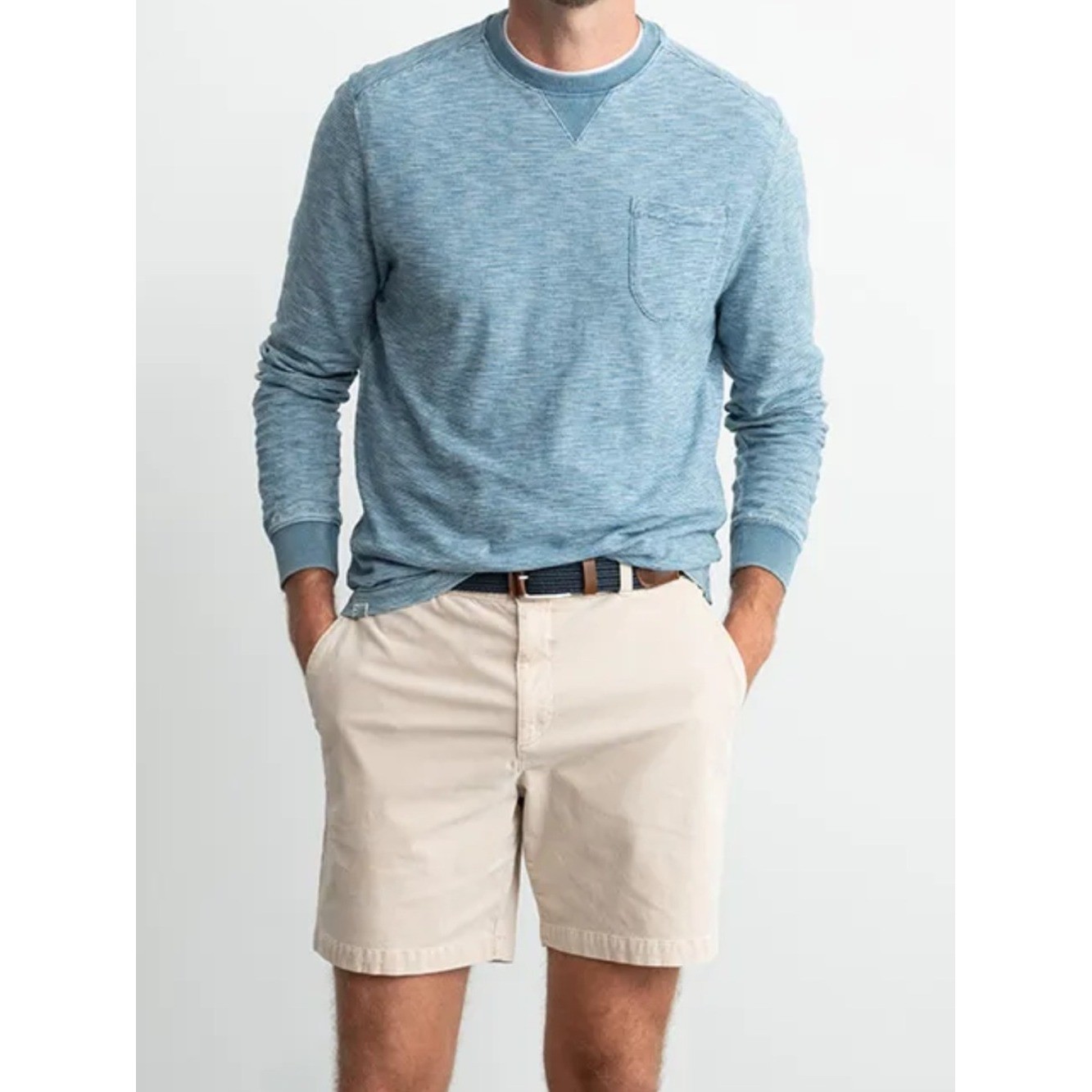 johnnie-O Men\'s Spurlin Crewneck Sweatshirt NWT SIZE L