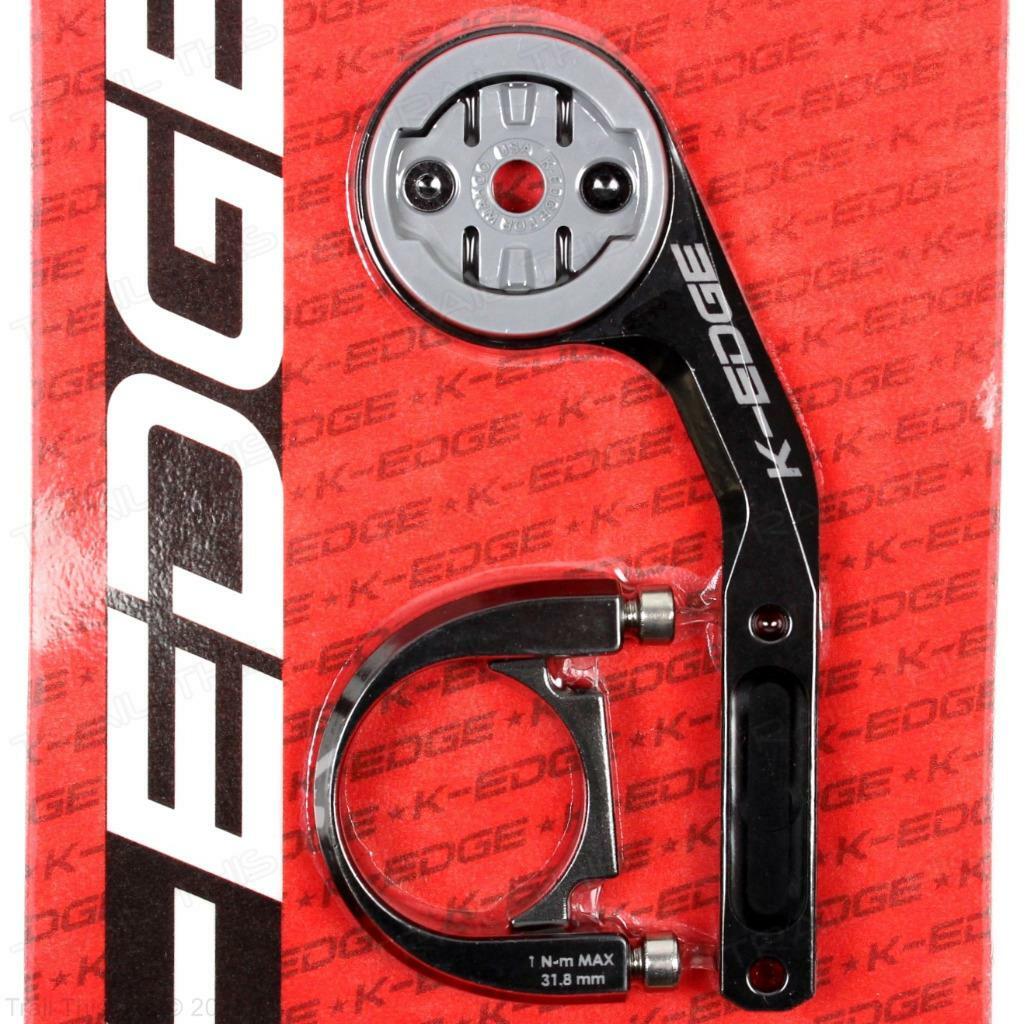 K-Edge Wahoo Bolt Sport Bicycle Computer Handlebar Out Front Alloy Mount 31.8mm K-Edge Wahoo Bolt Sport Bicycle Computer Handlebar Out Front Alloy Mount 31.8mm