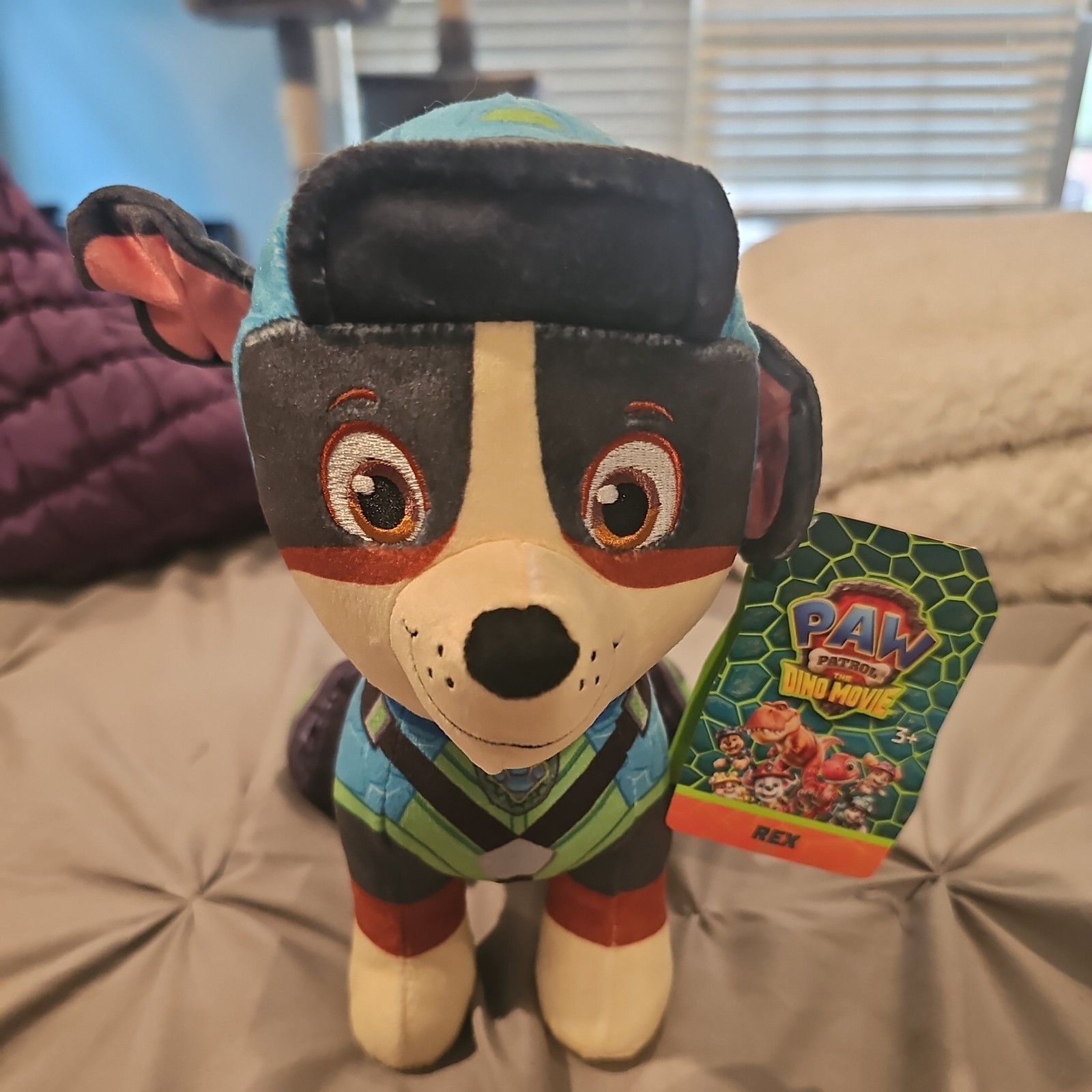 Paw Patrol REX The Dino Movie Plush 8\ Paw Patrol REX The Dino Movie Plush 8\