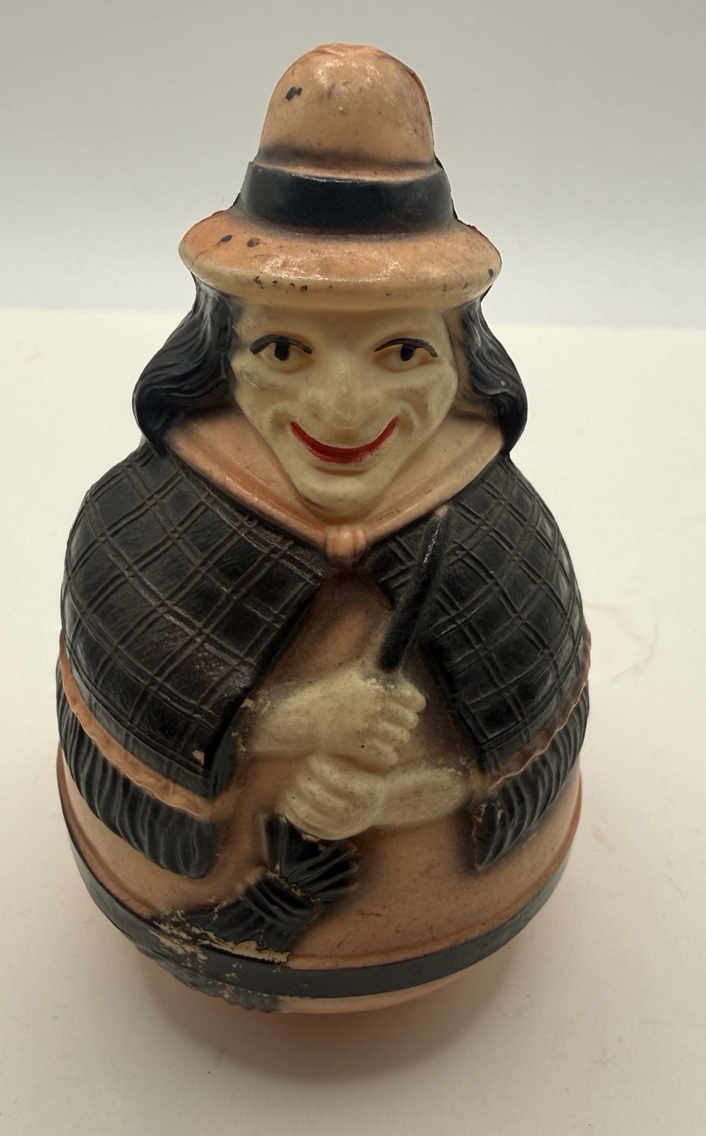 Antique Vintage 1920s Viscoloid Celluloid Witch Rare Antique Vintage 1920s Viscoloid Celluloid Witch Rare