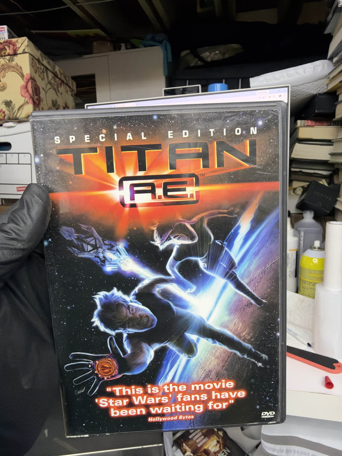 Titan A.E. Special Edition DVD 2000 Animated Sci-Fi