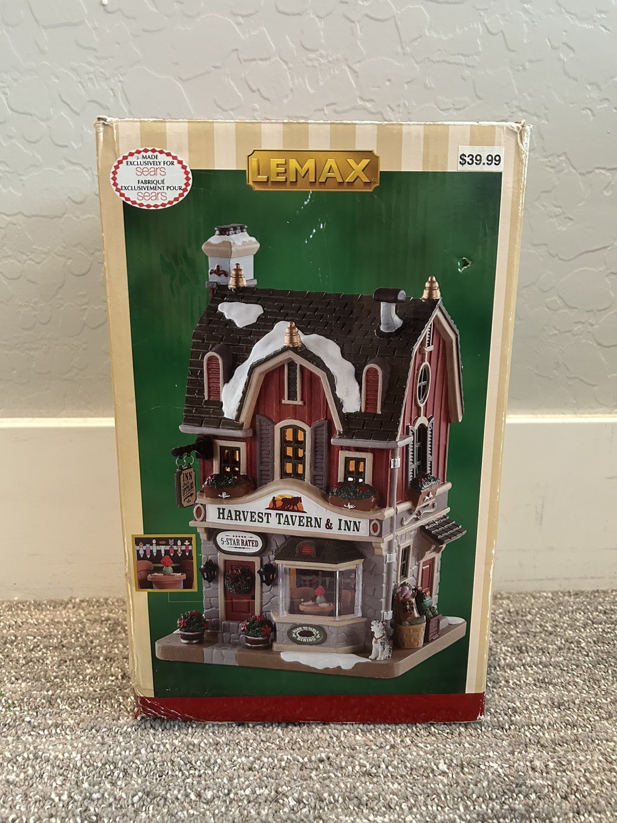 2018 Lemax lighted HARVEST TAVERN & INN #85400 2018 Lemax lighted HARVEST TAVERN & INN #85400