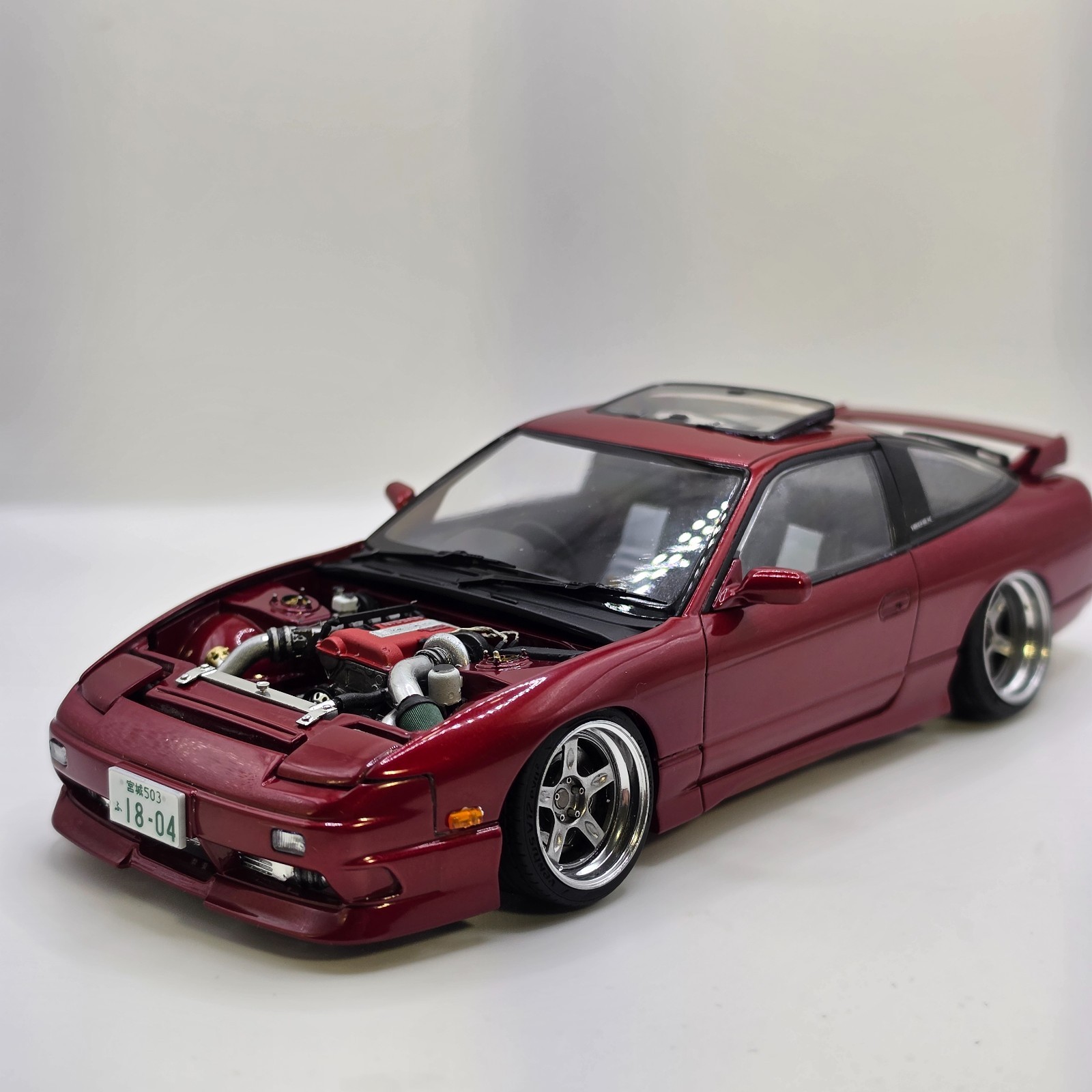 1/24 Nissan 180sx SR20DET Engine Bay Transkit 1/24 Nissan 180sx SR20DET Engine Bay Transkit