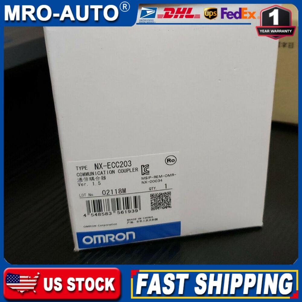 One Omron NX-ECC203 Power Supply Module New In Box Fast Shipping US Free TAX One Omron NX-ECC203 Power Supply Module New In Box Fast Shipping US Free TAX