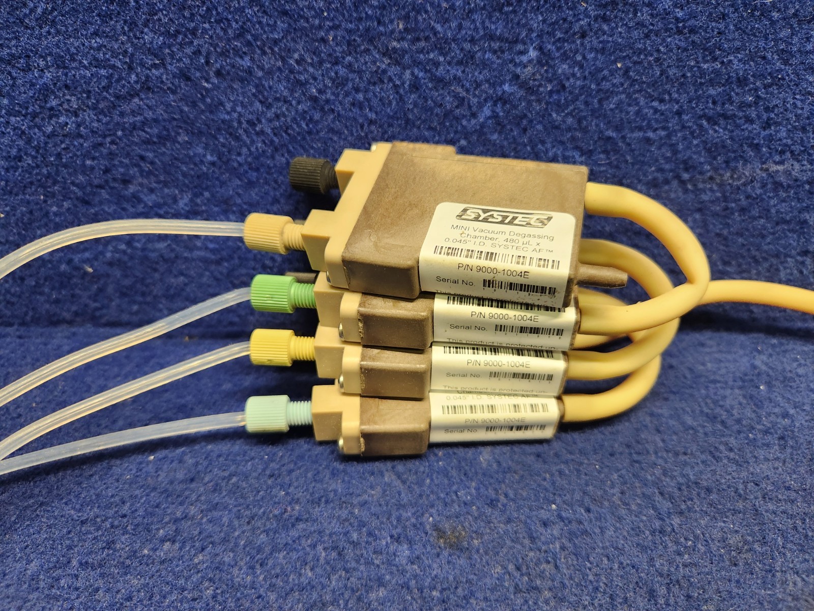 Set of 4 Systec AF 9000-1004 MINI Vacuum Degassing Chamber 0.045