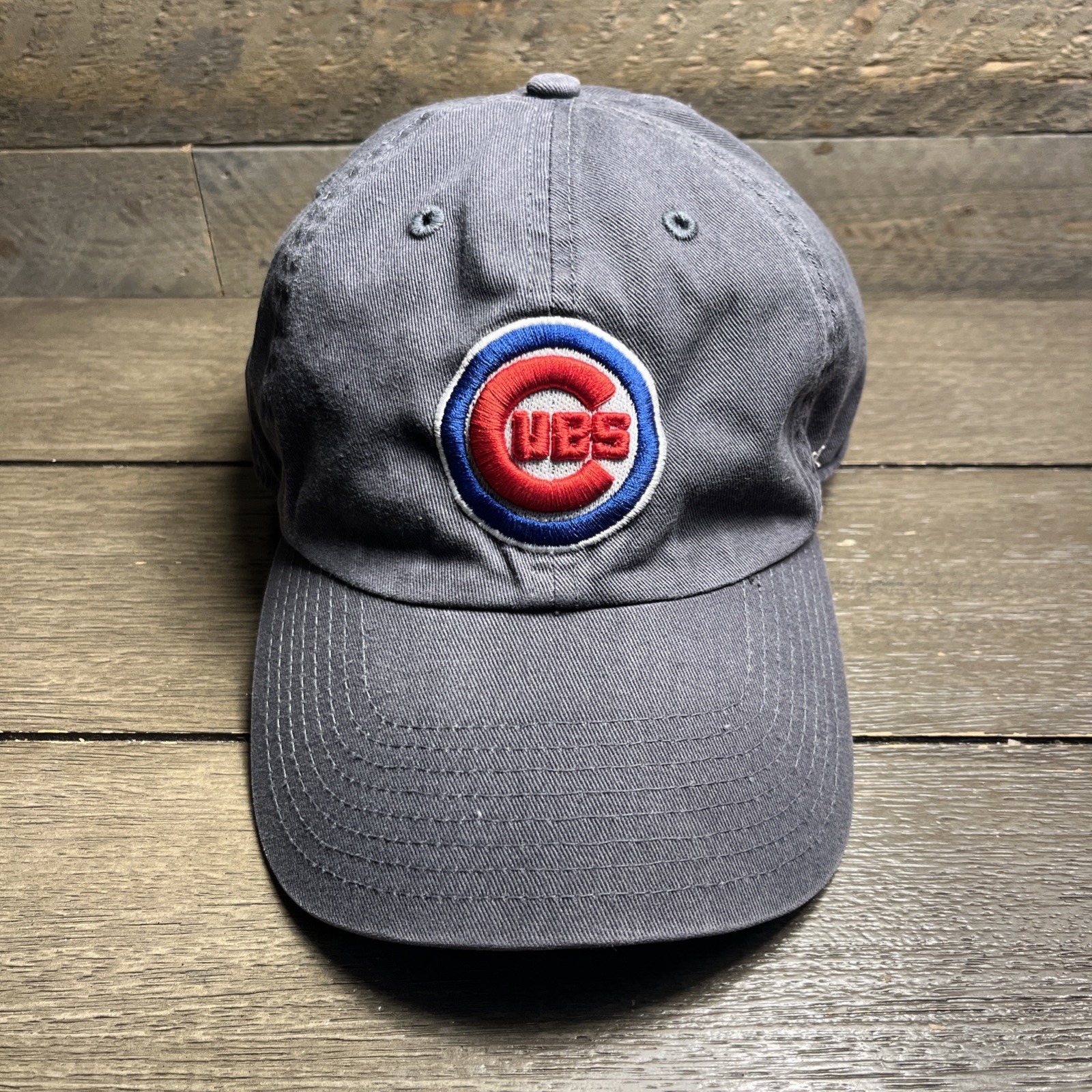 ‘47 Brand Clean Up Chicago Cubs Gray Adjustable Strapback Dad Hat Cap ‘47 Brand Clean Up Chicago Cubs Gray Adjustable Strapback Dad Hat Cap