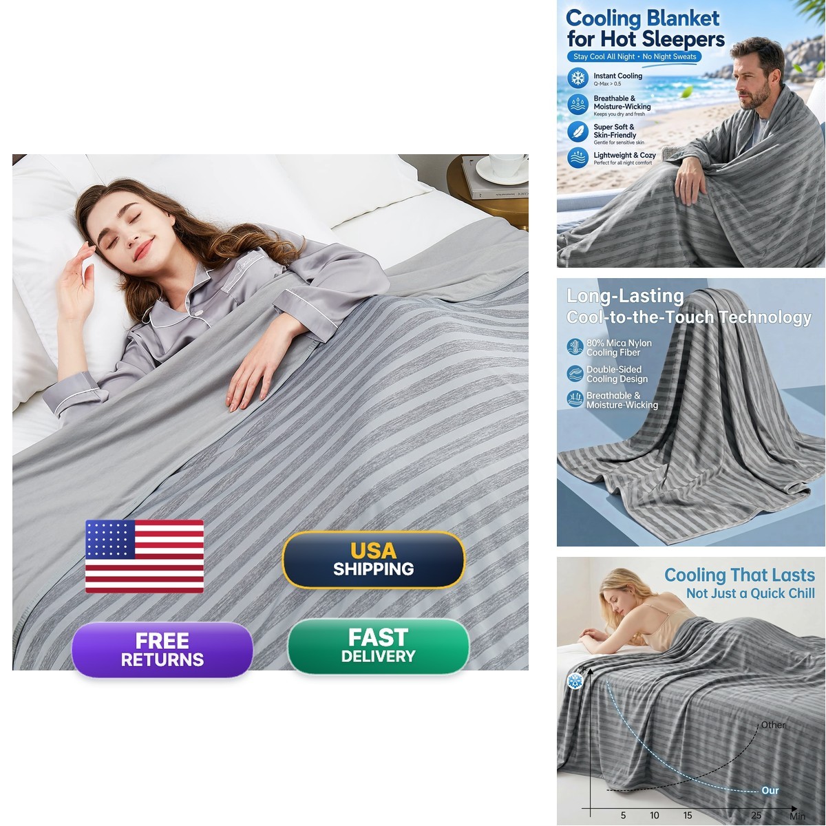 Guohaoi Cooling Blanket 90\ Guohaoi Cooling Blanket 90\