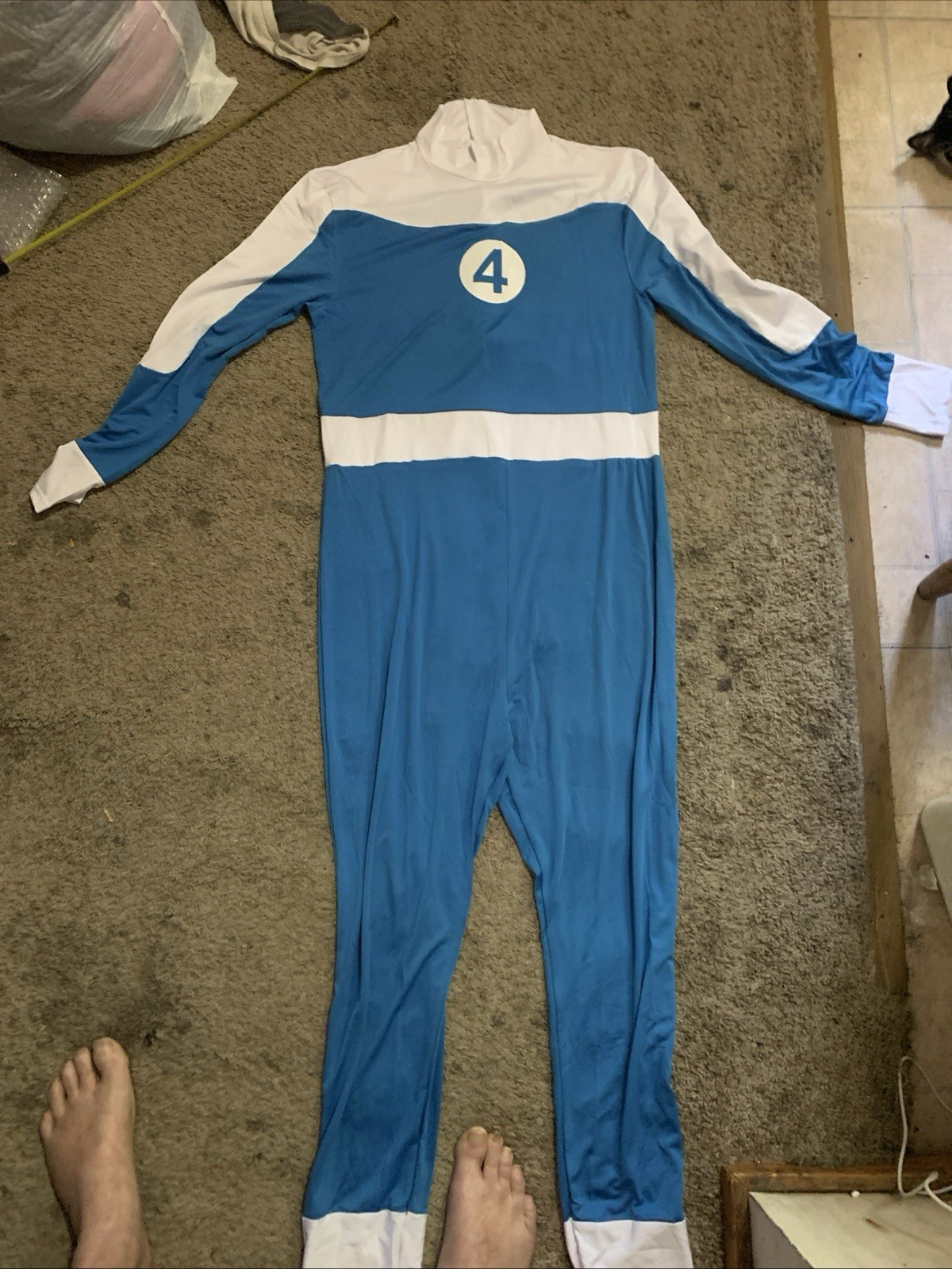 Fantastic Four First Steps Thing Jumpsuit. Cosplay Costume. NEW Mens XL