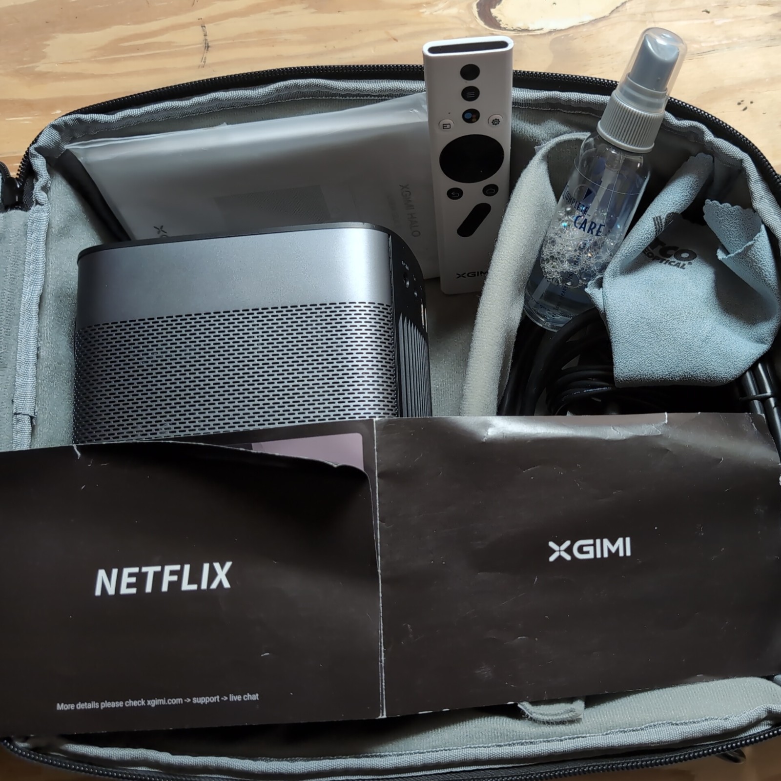 XGIMI Halo+ 1080P Portable Projector 700 ISO Lumens with Harman Kardon Speakers