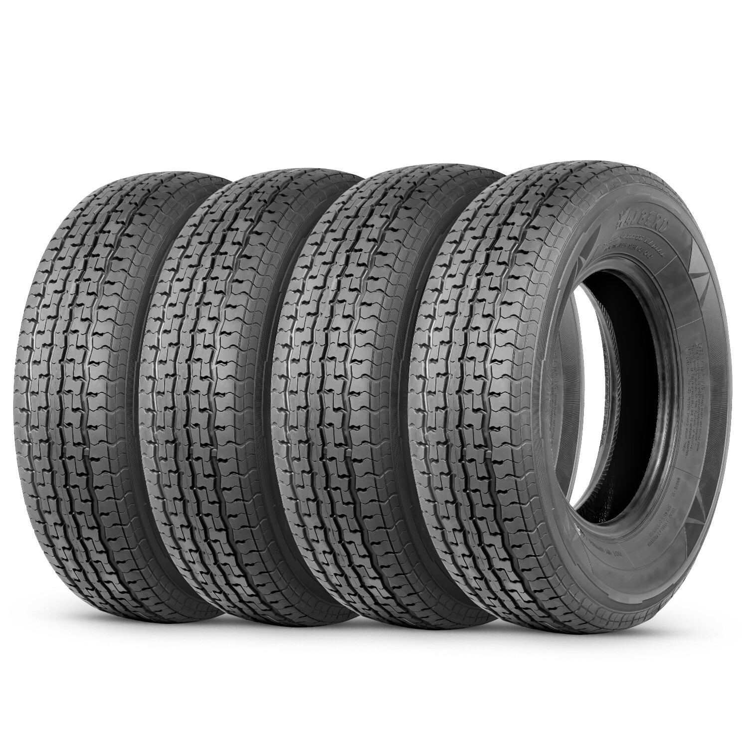 4-Pack Radial Trailer Tires ST205/75R15 ST205/75R14 ST225/75R15 ST175/80R13 Tyre