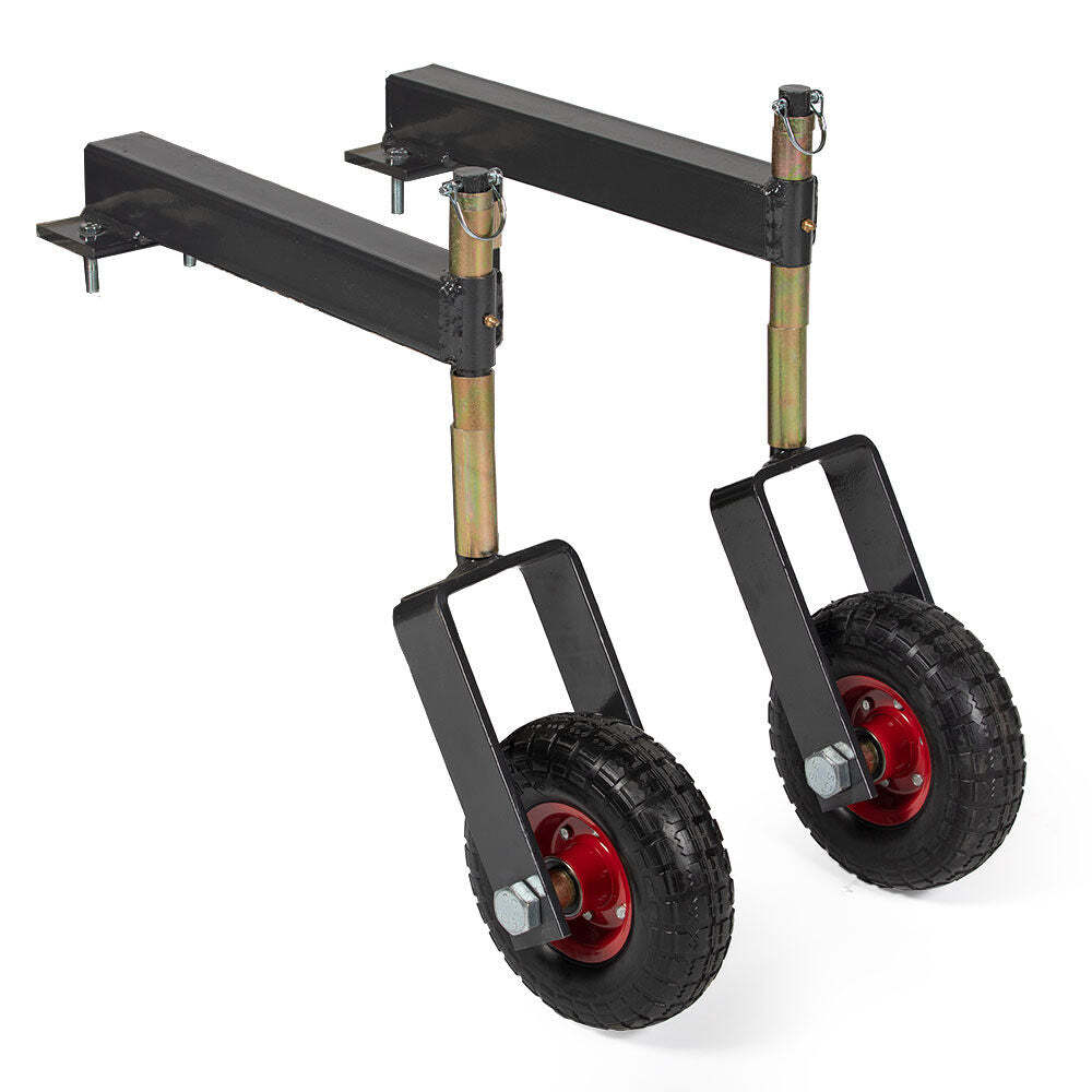 Titan Attachments Landscape Rake Wheels 10 Titan Attachments Landscape Rake Wheels 10