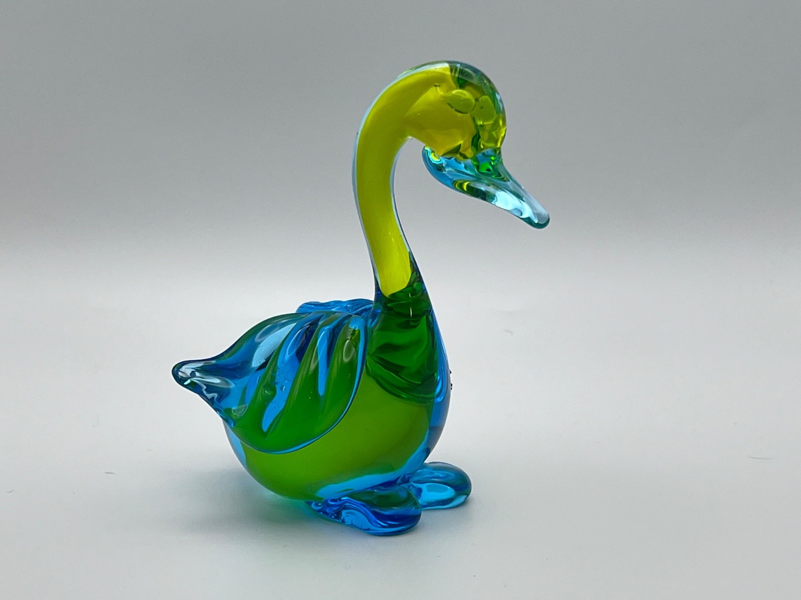 VTG Murano Art Glass Duck 4.5\