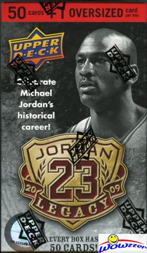 2009/10 UD Michael Jordan LEGACY Factory Sealed Box-Look for $50,000 1/1 AUTOS