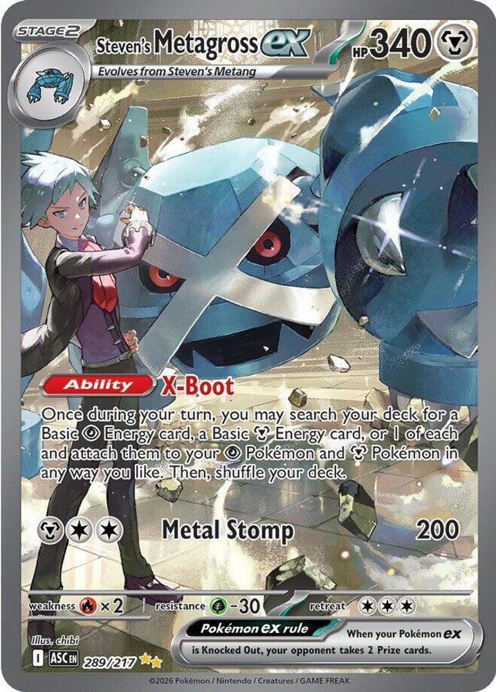 Steven\'s Metagross ex [ASC - 289/217]