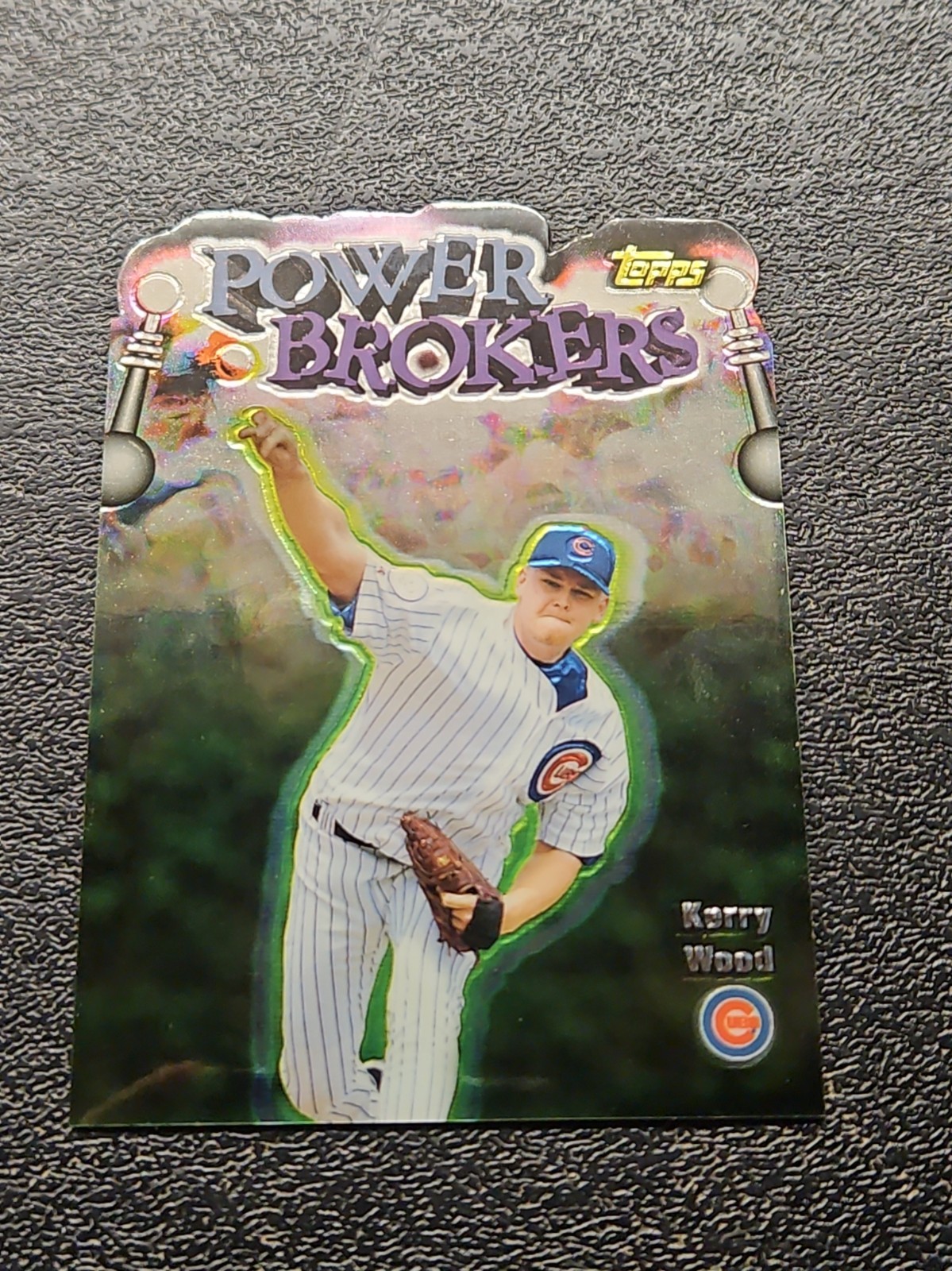 1999 Topps - Power Brokers Kerry Wood #PB20 Die Cut