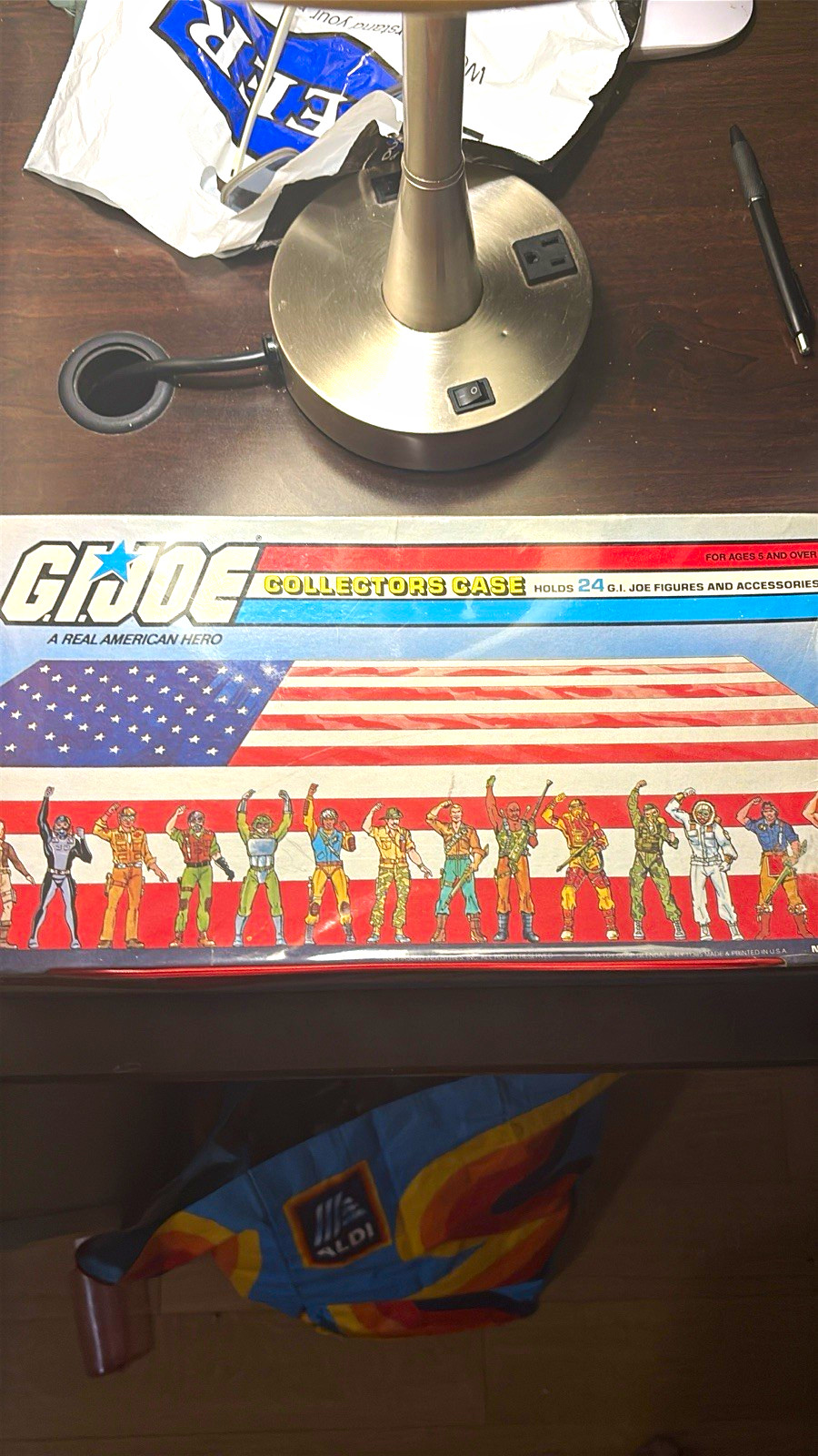 Vintage Hasbro G.I. Joe ARAH Lot - 15 Figures, Accessories & 1984 Vinyl Case Vintage Hasbro G.I. Joe ARAH Lot - 15 Figures, Accessories & 1984 Vinyl Case