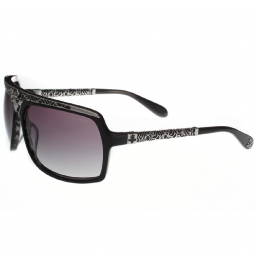 Affliction Sunglasses Talon Black Grey with Case Tag and Box