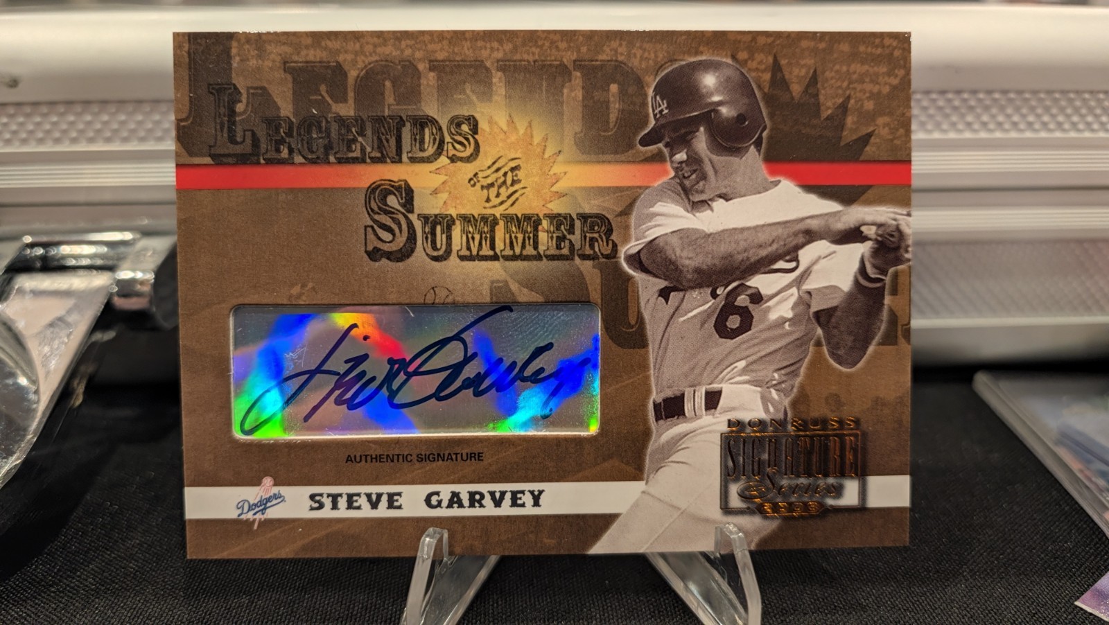 2003 Donruss Signature Series Legends of the Summer Steve Garvey Bronze 2003 Donruss Signature Series Legends of the Summer Steve Garvey Bronze