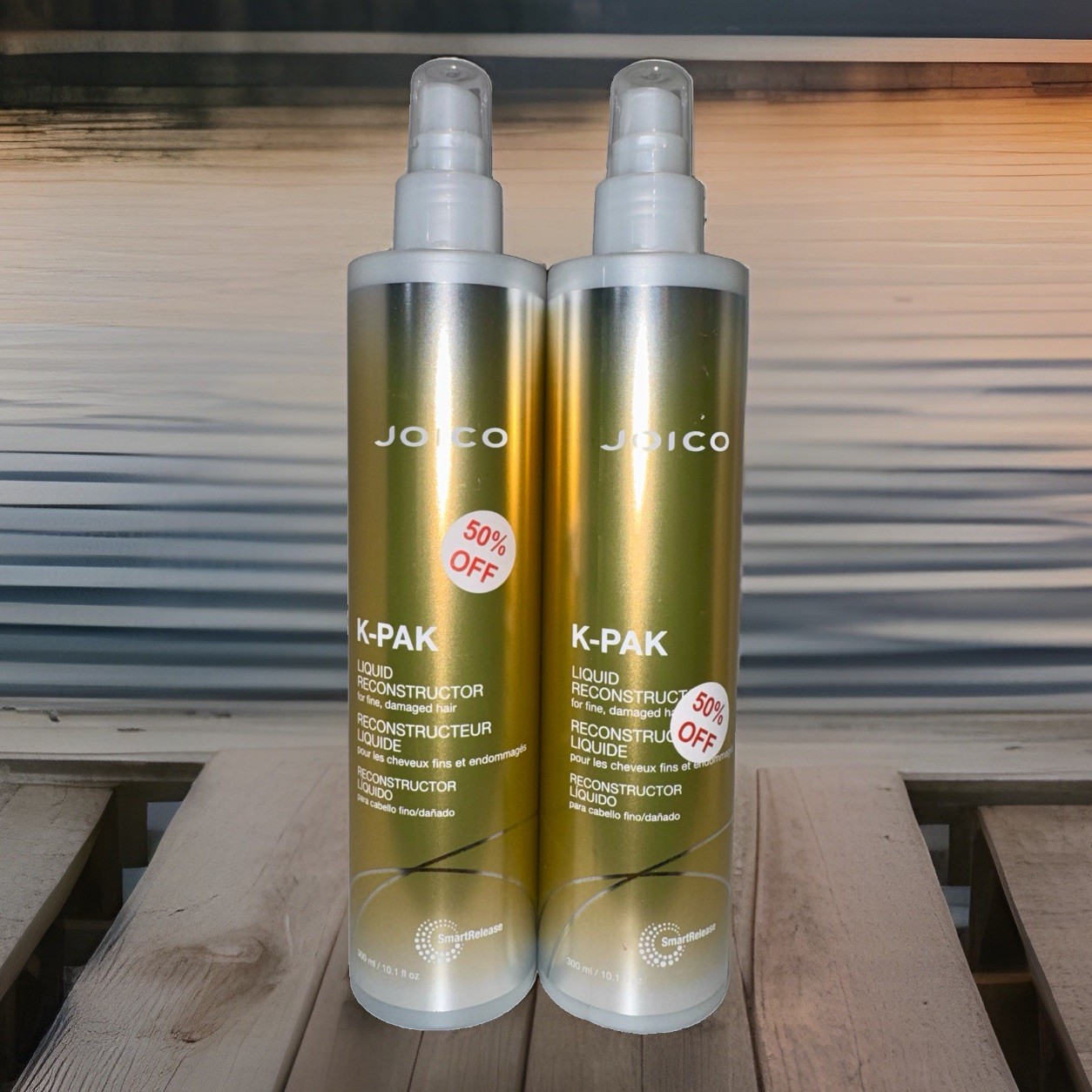 2 PK Joico K-PAK Liquid Reconstructor LEAVE-IN Spray Fine Damaged Hair 10.1 oz 2 PK Joico K-PAK Liquid Reconstructor LEAVE-IN Spray Fine Damaged Hair 10.1 oz