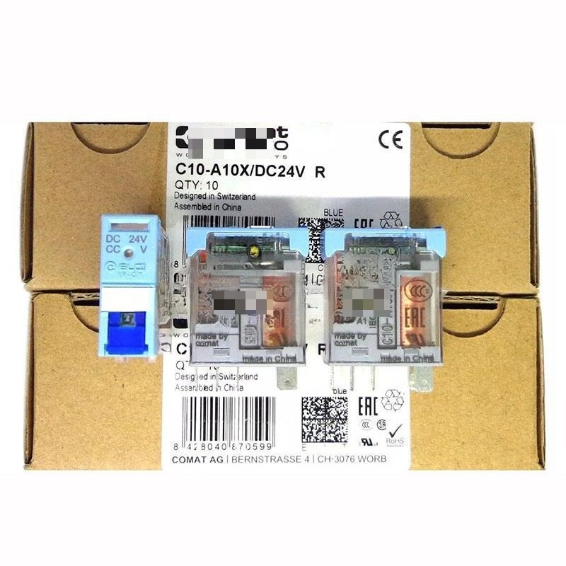 10PCS/Lot New C10-A10X/DC24V Relay C10-A10X 24VDC 10PCS/Lot New C10-A10X/DC24V Relay C10-A10X 24VDC
