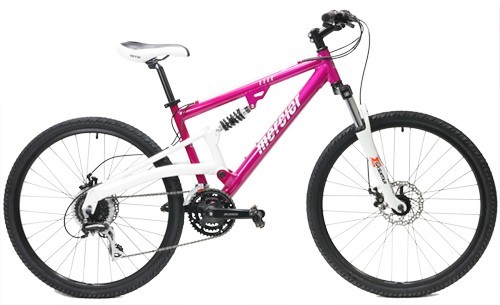 Mercier Mount Elle Women\'s Full Suspension Mountain Bike Shimano Acera