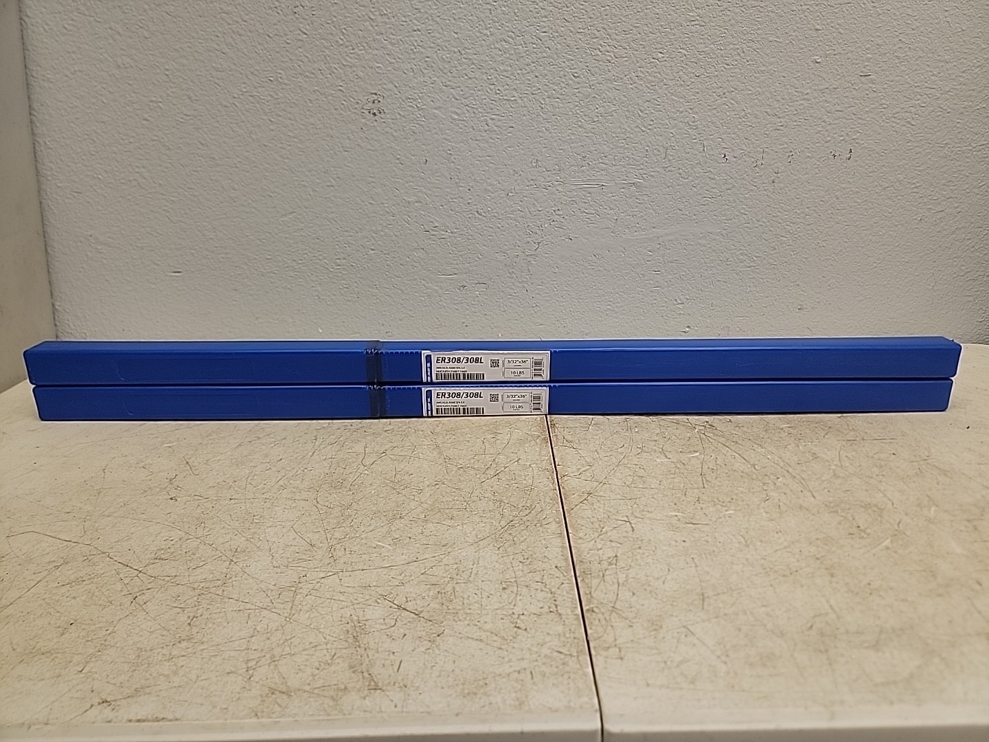 (2) 10LBS WASHINGTON ALLOY WELDING ROD ER308/308L AWS A5.9 1/8 (2) 10LBS WASHINGTON ALLOY WELDING ROD ER308/308L AWS A5.9 1/8