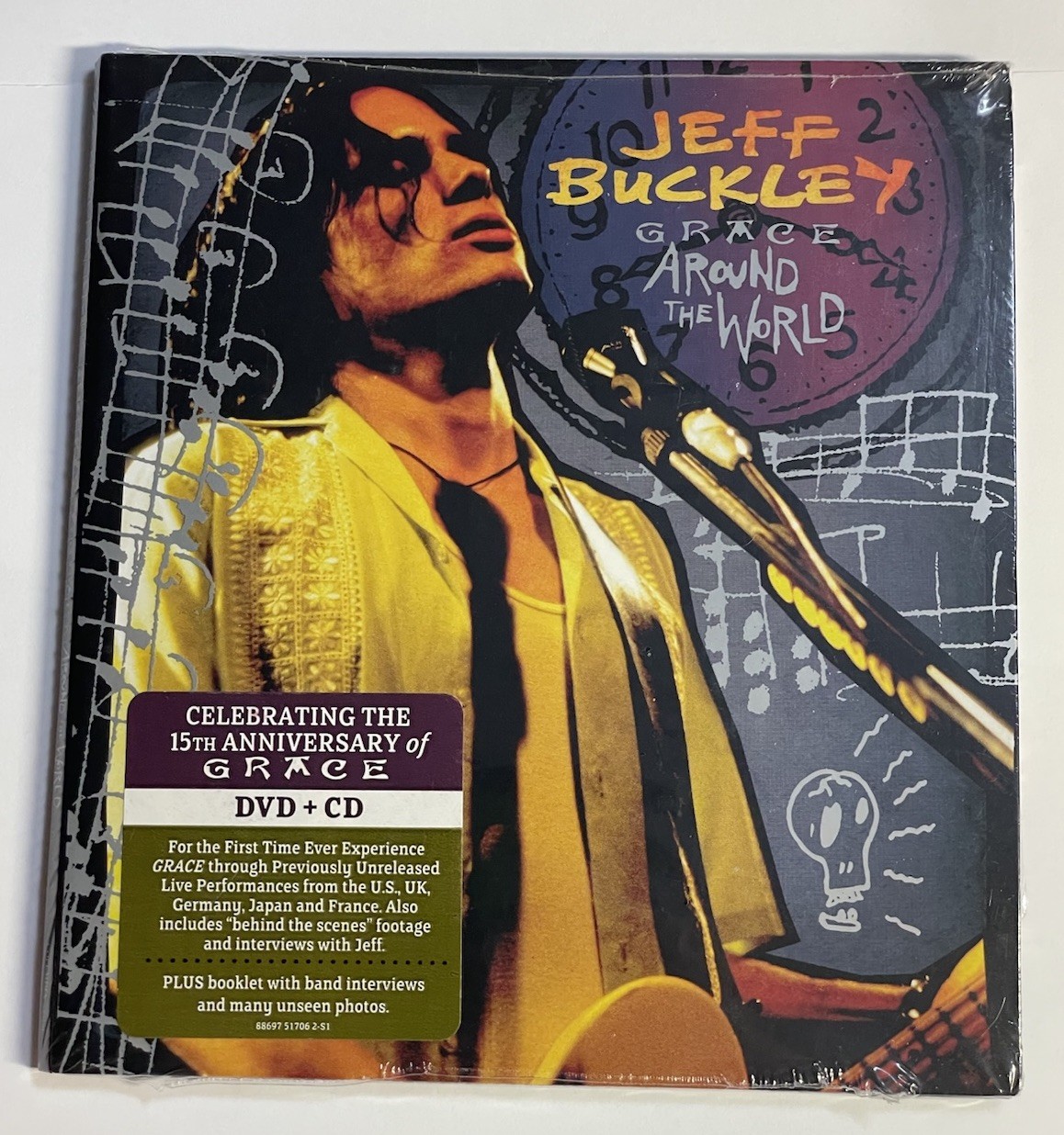 Jeff Buckley Grace Around The World 15th Anniversary Dvd Cd SEALED CUTOUT