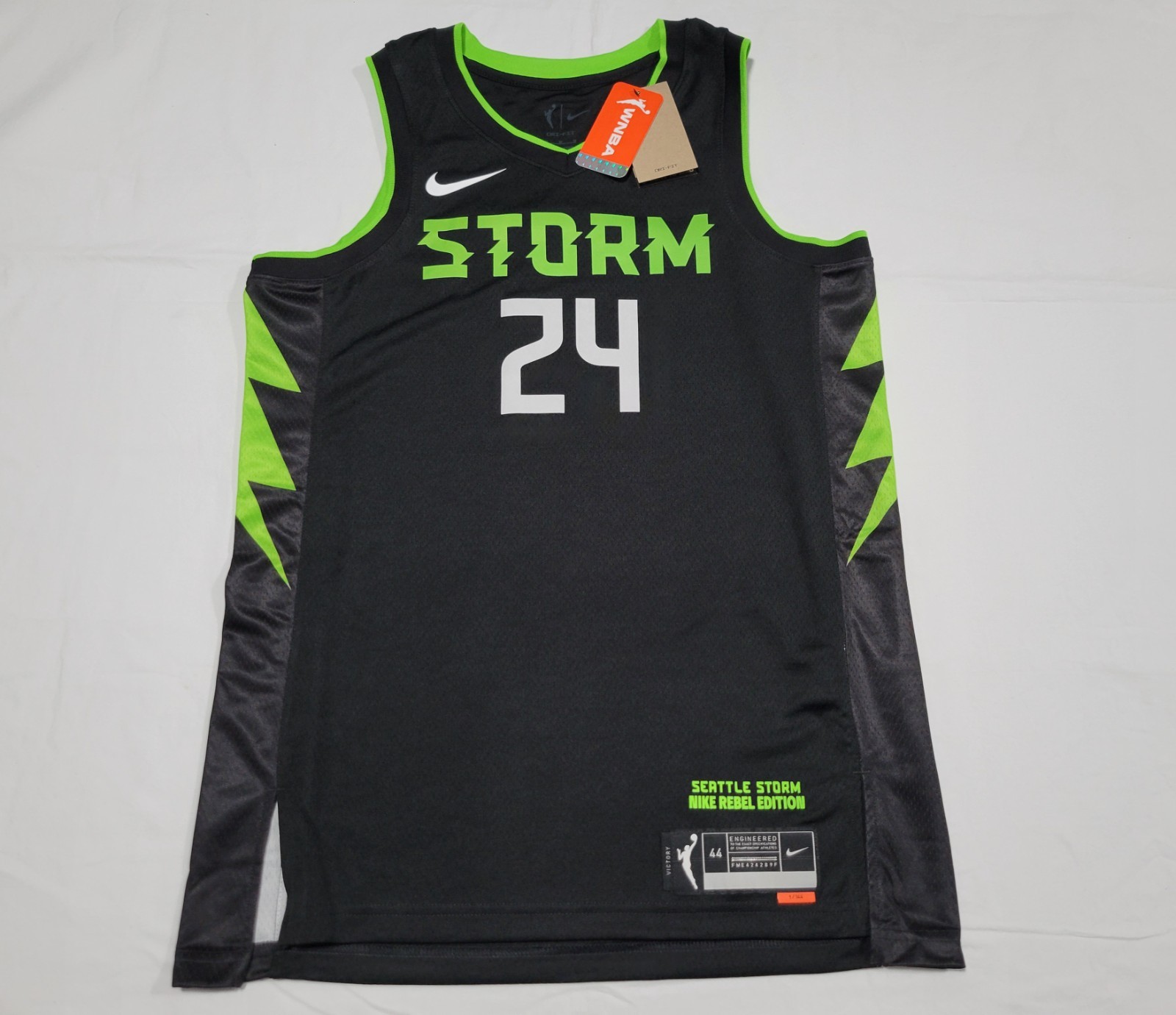 Seattle Storm Jewell Loyd Nike Unisex Adult 2024 WNBA Rebel Edition Jersey FN070
