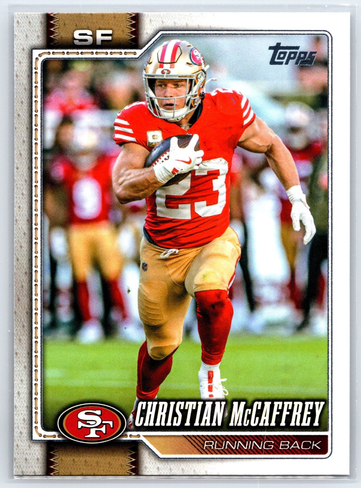 2026 Topps Christian McCaffrey [Base] Flagship #186 San Francisco 49ers