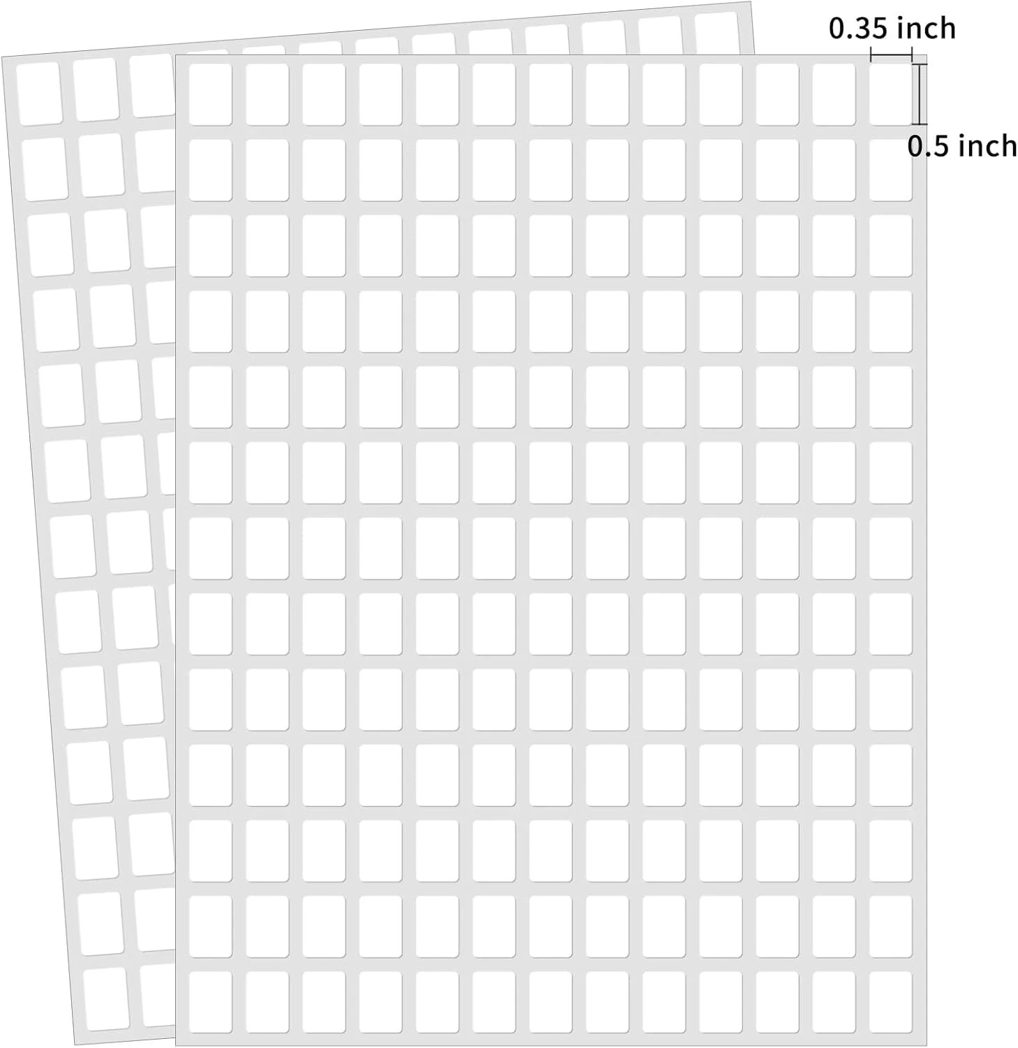3040 Pcs Matte Small White Labels Stickers Blank Labels Removable Price Tags Lab 3040 Pcs Matte Small White Labels Stickers Blank Labels Removable Price Tags Lab
